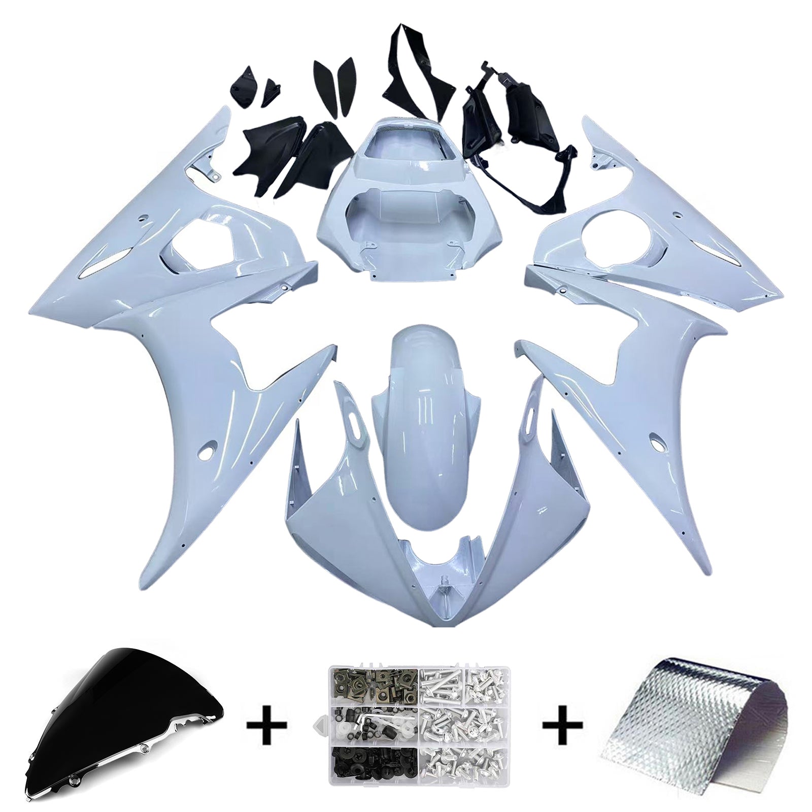 Zestaw owiewek Amotopart do Yamaha YZF 600 R6 2005
