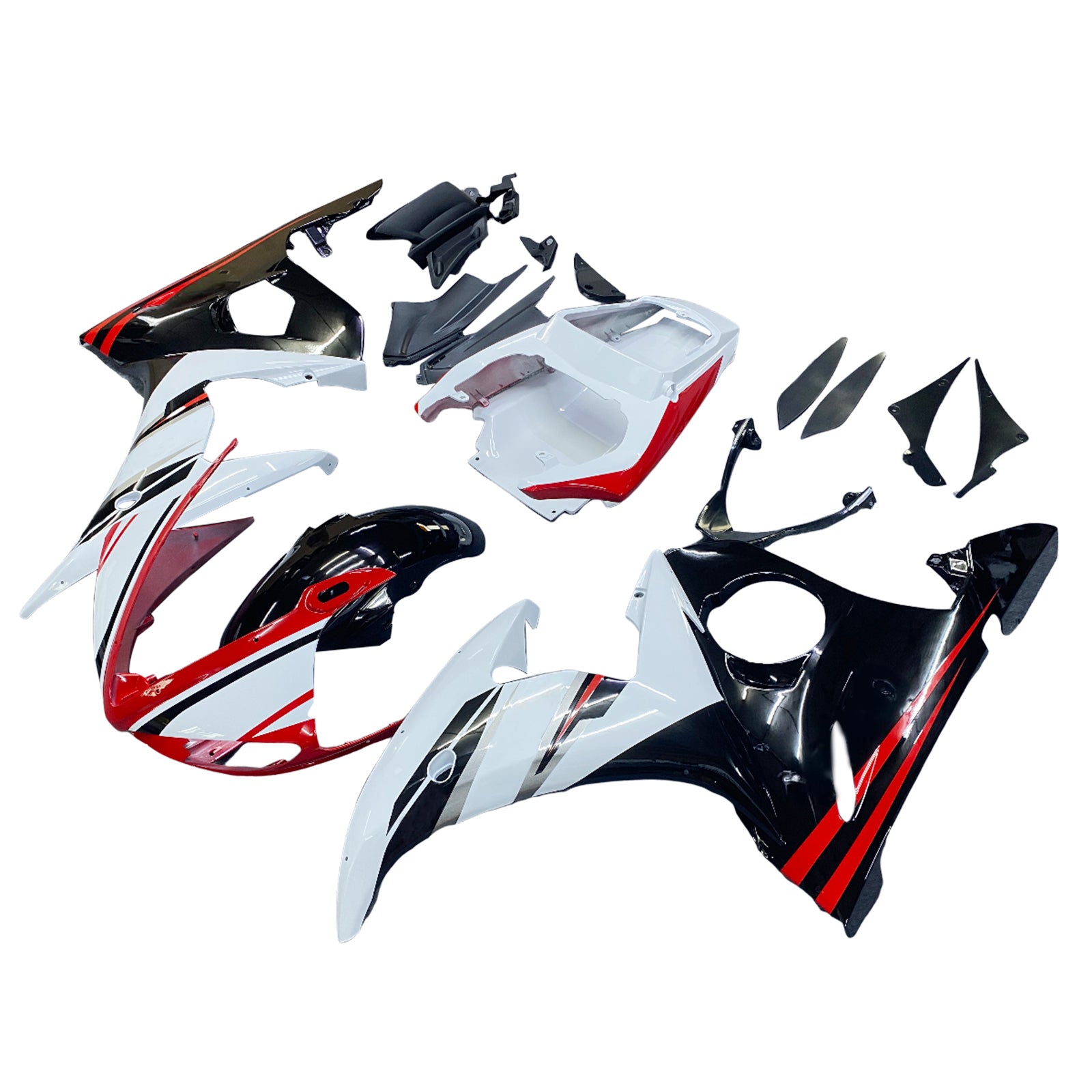 Kit de carénage Amotopart pour Yamaha YZF 600 R6 2005 générique