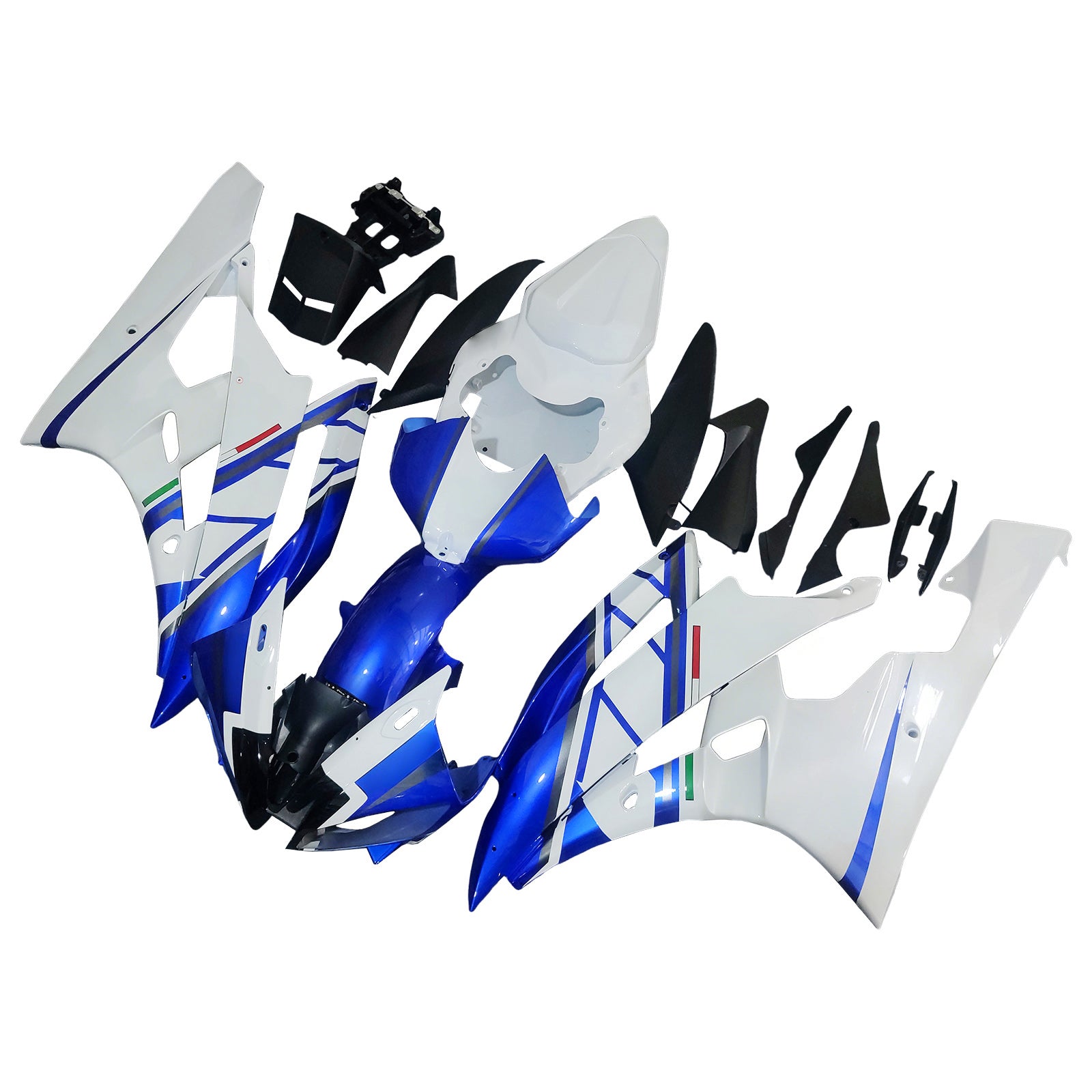 Amotopart tiivisteet 2006-2007 Yamaha YZF-R6 Valkoinen Sininen No.46 FIAT R6 Generic