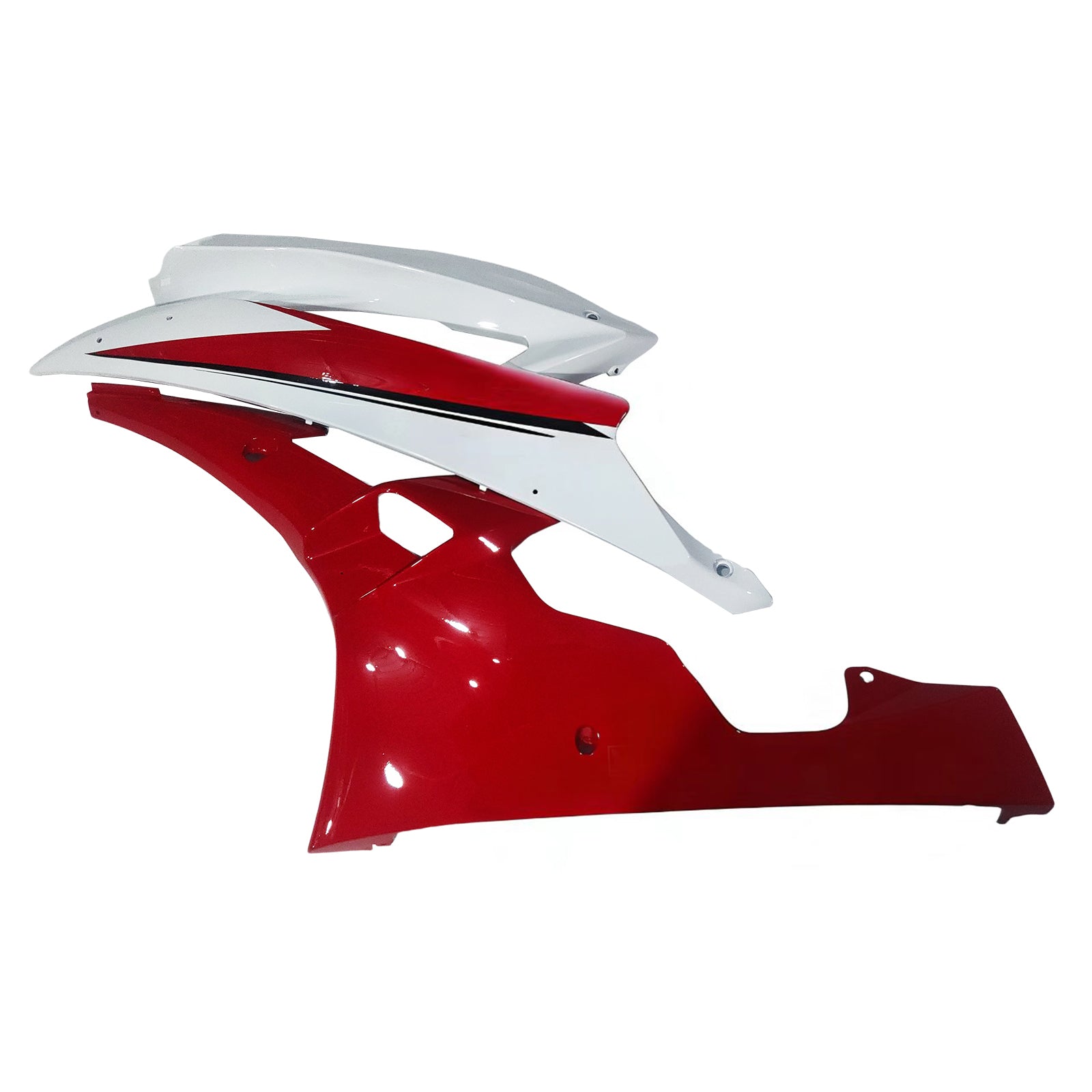 Carene Amotopart 2006-2007 Yamaha YZF-R6 Bianco Rosso Michelin R6 Generico