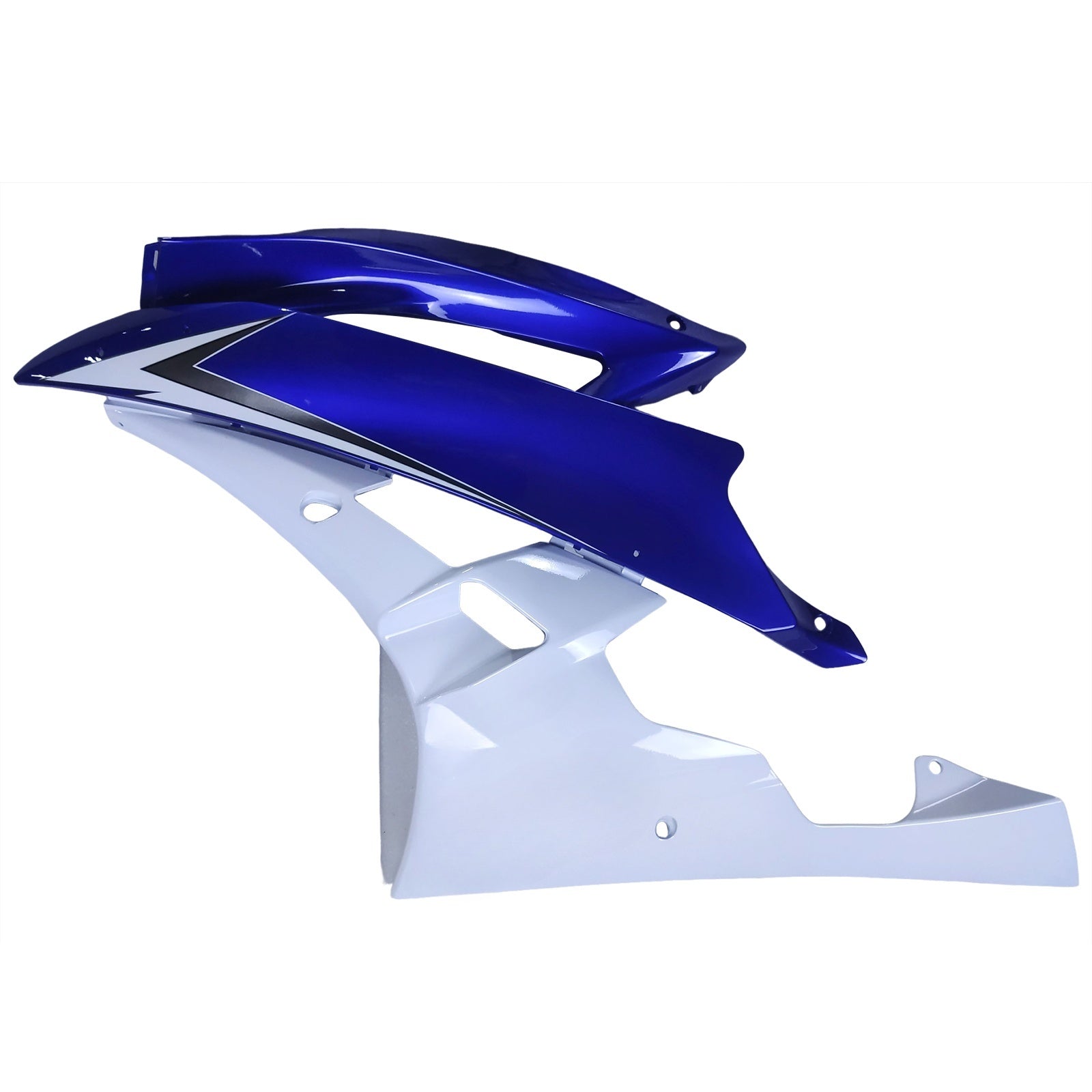 Amotopart Carénages 2006-2007 Yamaha YZF-R6 Modra in bela R6 generična