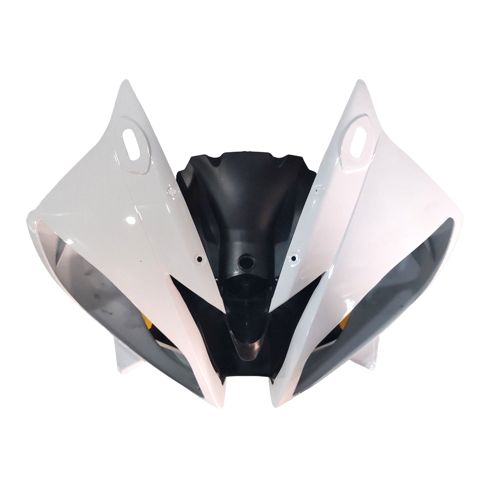 Amotopart Kit de carénage pour Yamaha YZF R6 YZF-R6 2006-2007 Rouge Blanc Générique