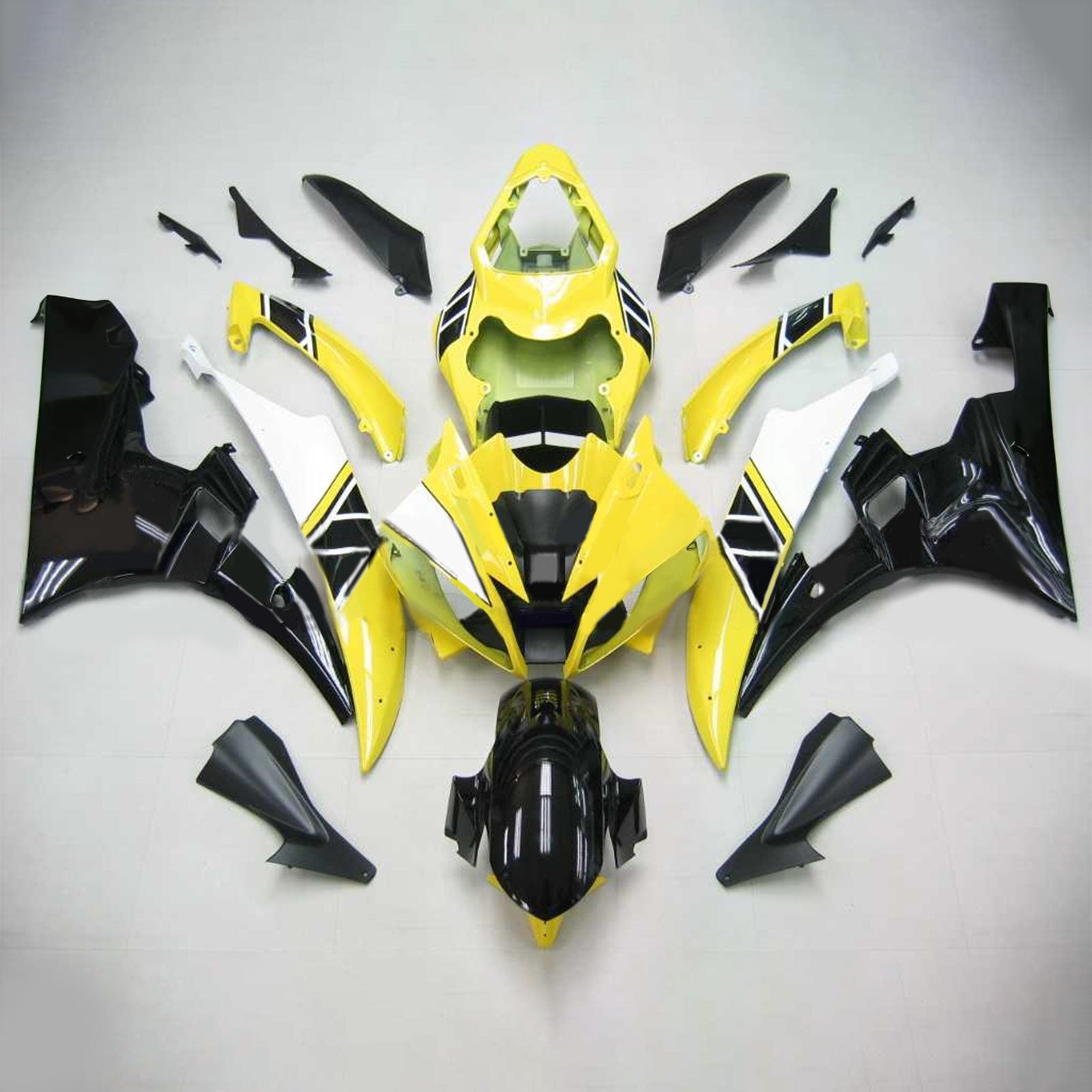 Kit de carénage Amotopart pour Yamaha YZF 600 R6 2006-2007 générique
