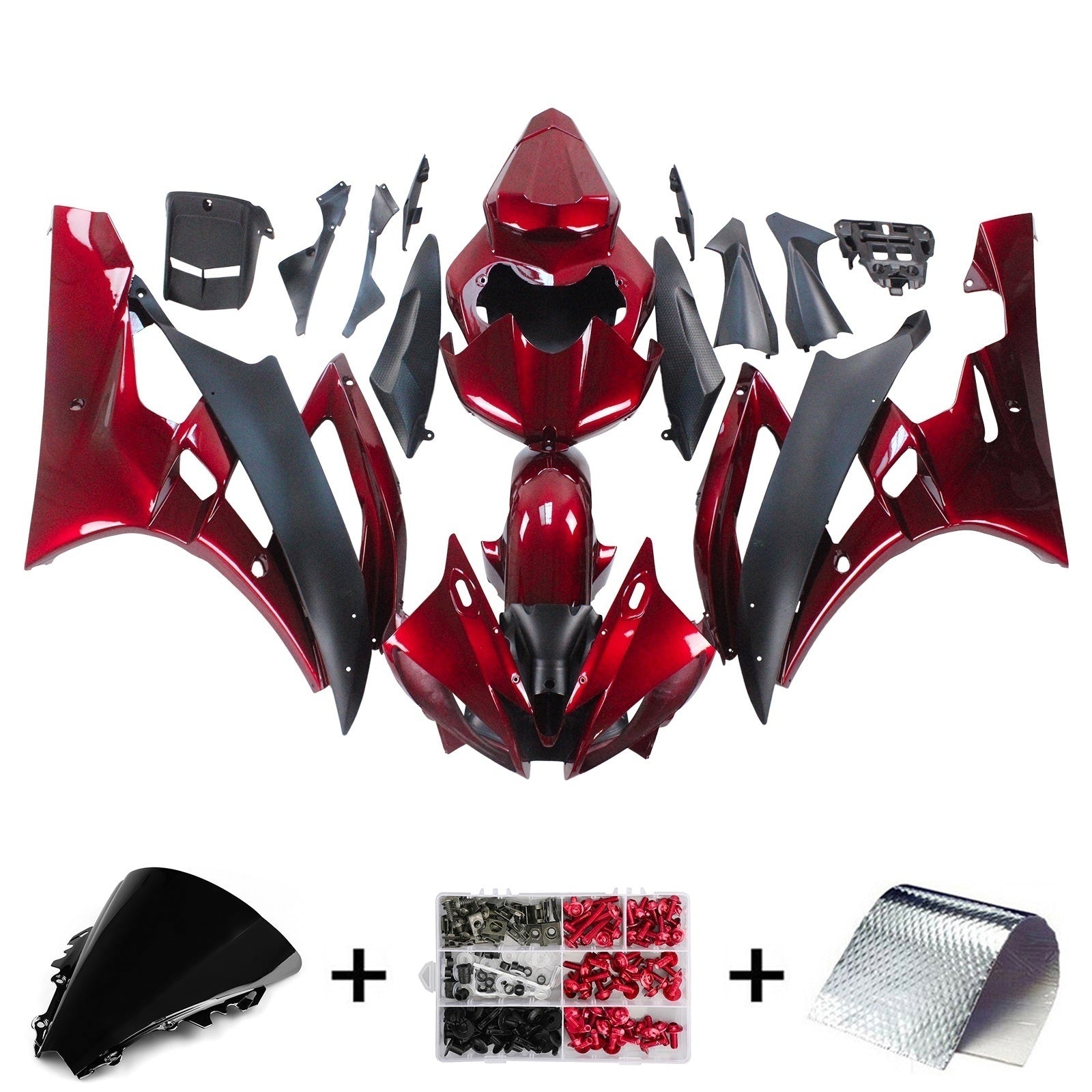 Yamaha YZF 600 R6 2006-2007 Generic AmotoPart-Fairing Kit