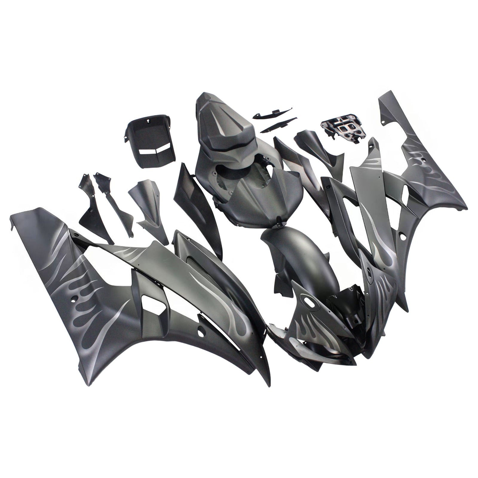 Kit de carénage Amotopart pour Yamaha YZF 600 R6 2006-2007 générique