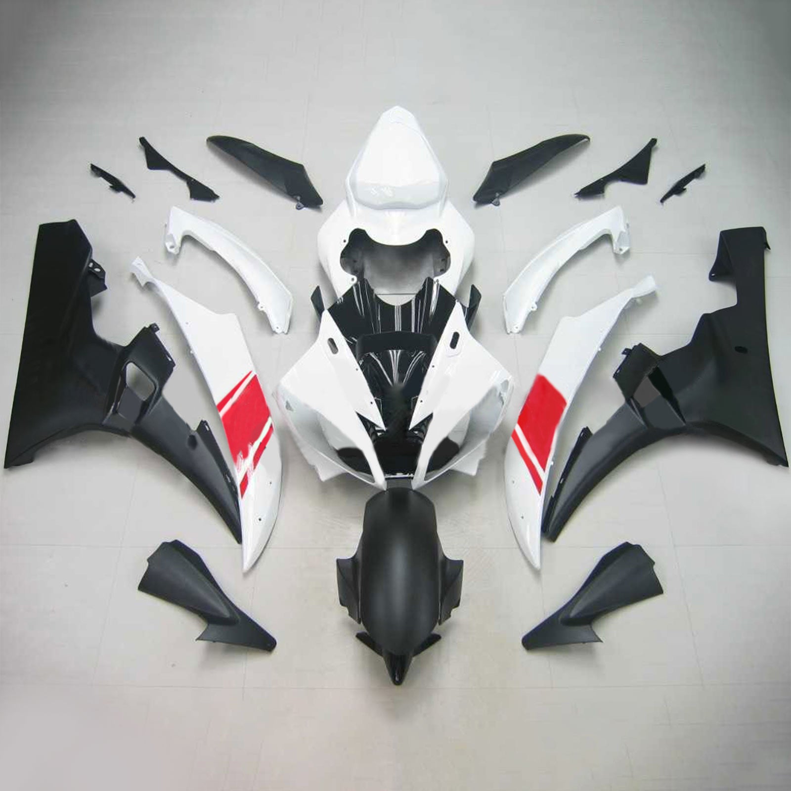 Kit de carénage Amotopart pour Yamaha YZF 600 R6 2006-2007 générique