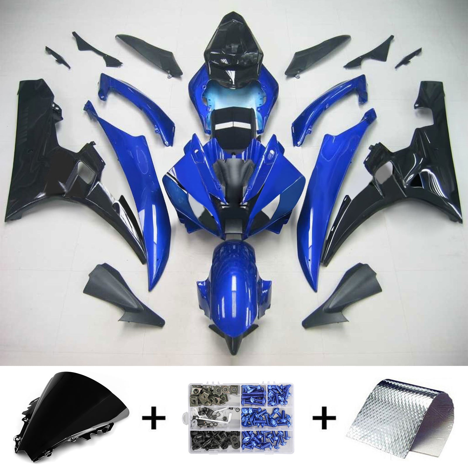 Kit de carenado Amotopart para Yamaha YZF 600 R6 2006-2007 genérico