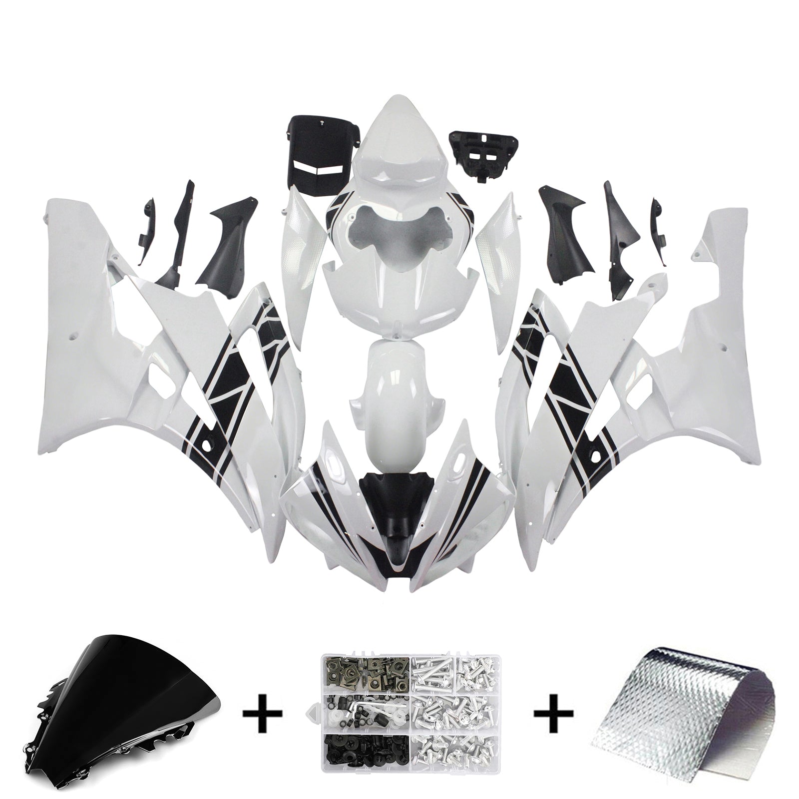 Yamaha YZF 600 R6 2006-2007 Generic AmotoPart-Fairing Kit
