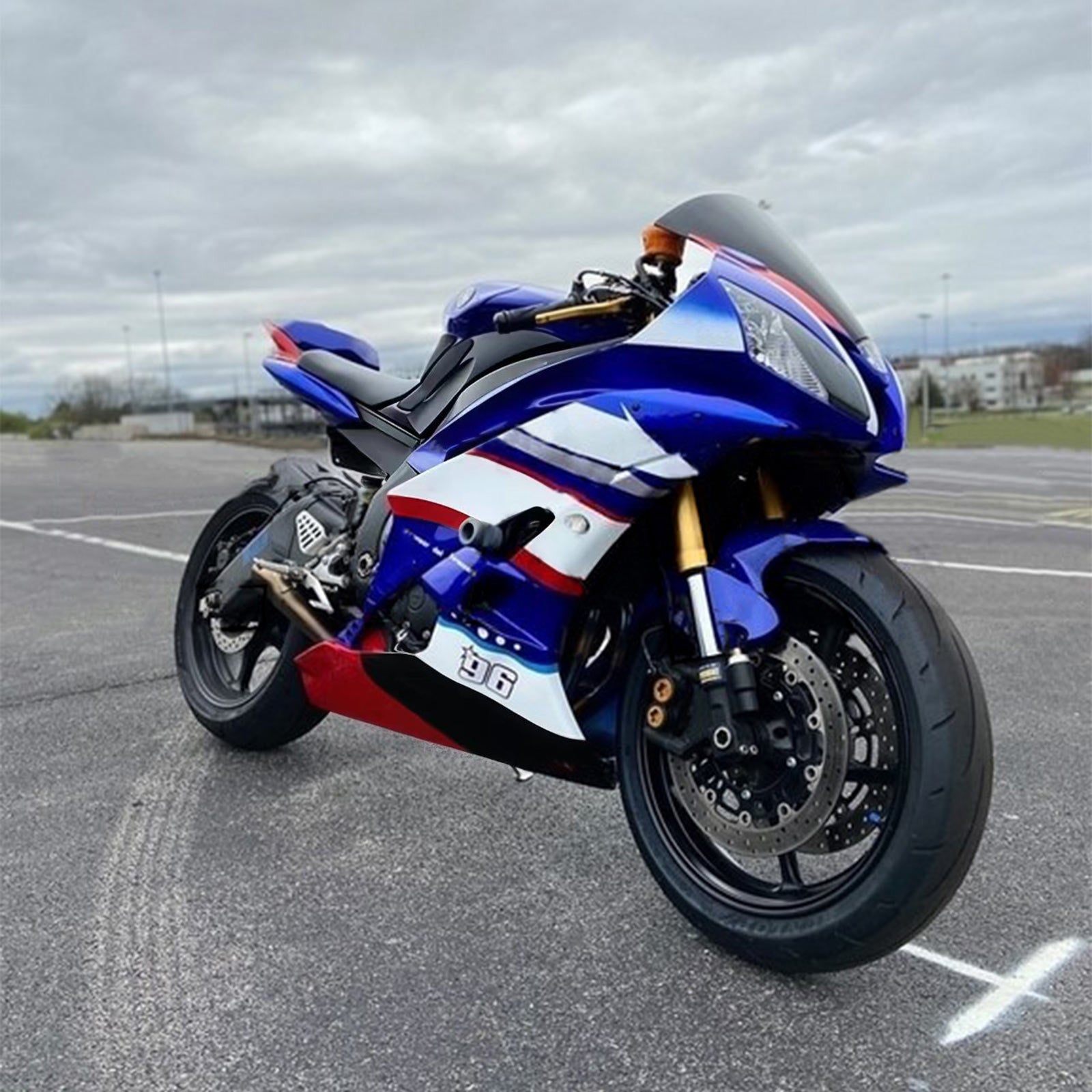 Kit de carénage Amotopart pour Yamaha YZF 600 R6 2006-2007 générique