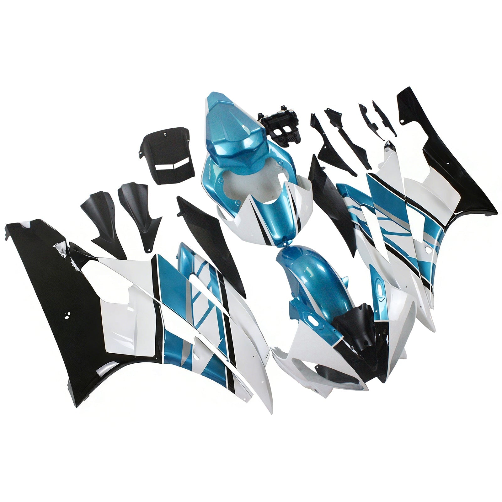 Kit de carénage Amotopart pour Yamaha YZF 600 R6 2006-2007 générique