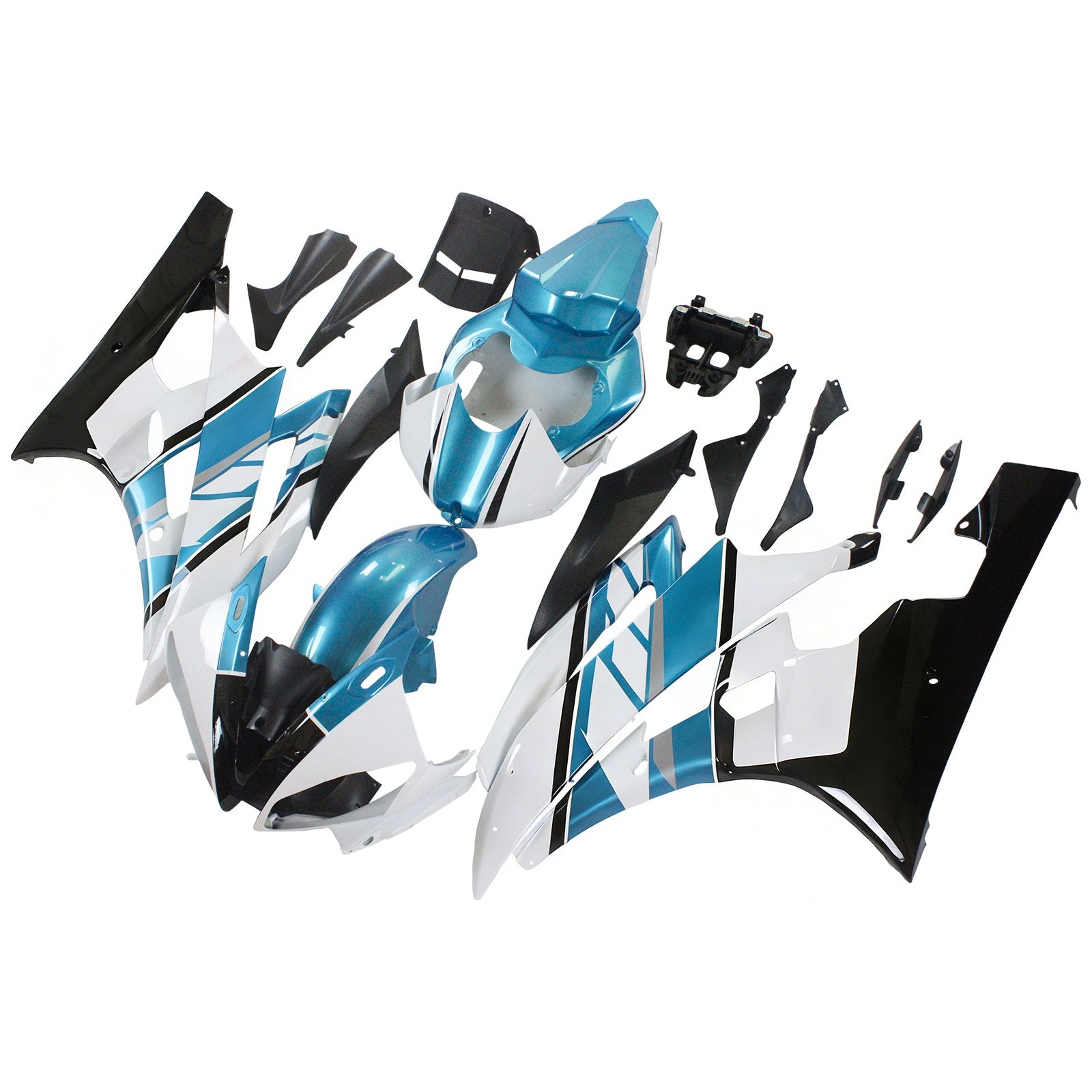 Kit de carénage Amotopart pour Yamaha YZF 600 R6 2006-2007 générique