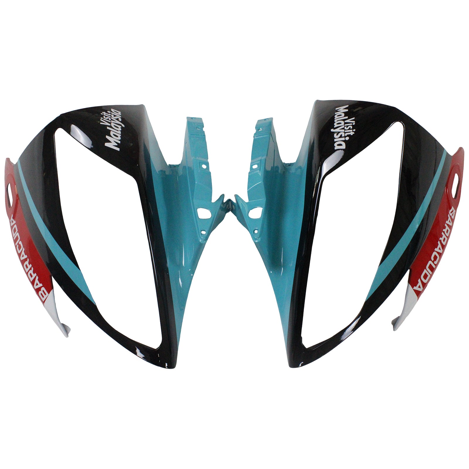 Amotopart Yamaha YZF 600 R6 2006-2007 Kit Carénage Carrosserie Plastique ABS