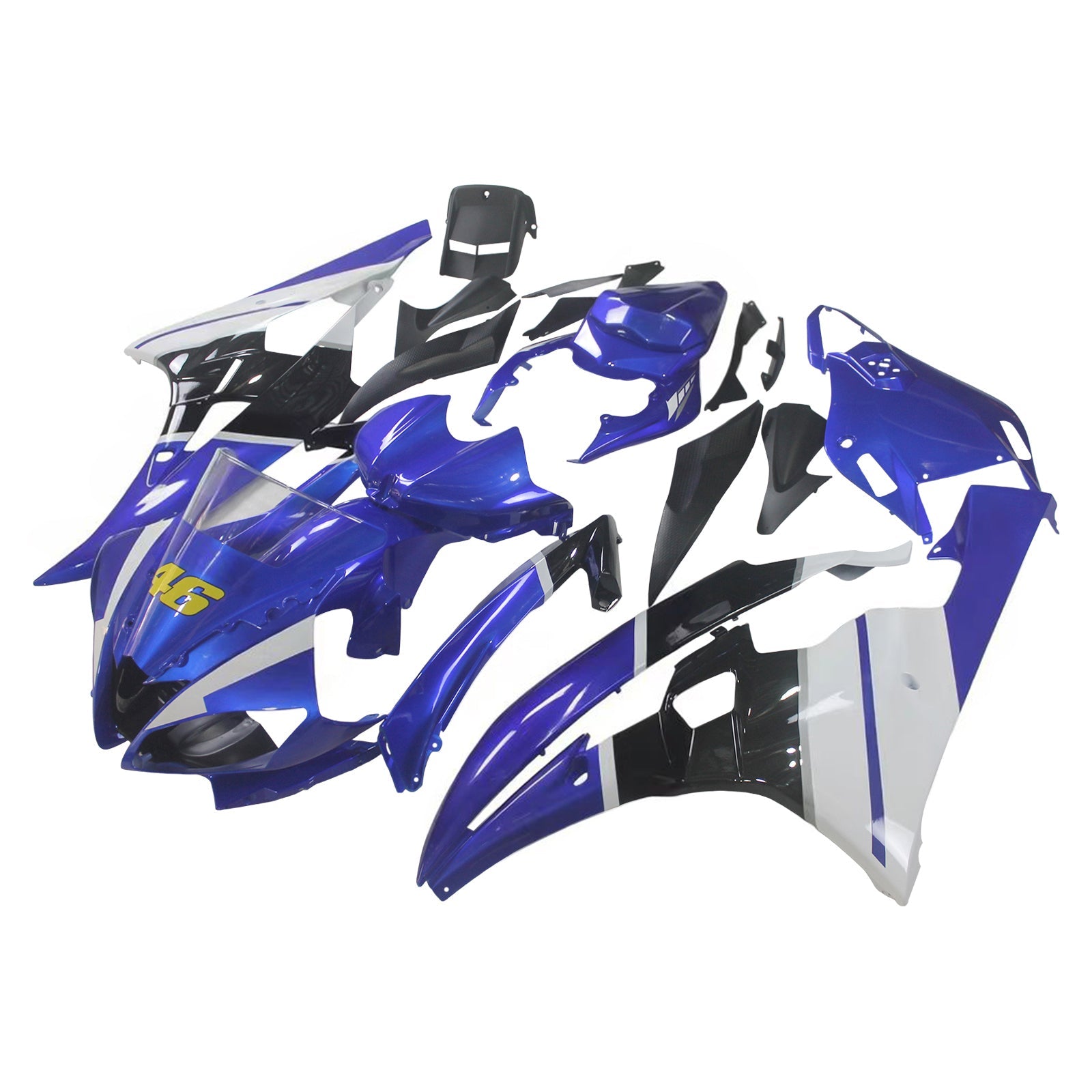 Amotopart Yamaha YZF 600 R6 2006-2007 Kit Carrosserie Plastic Abs