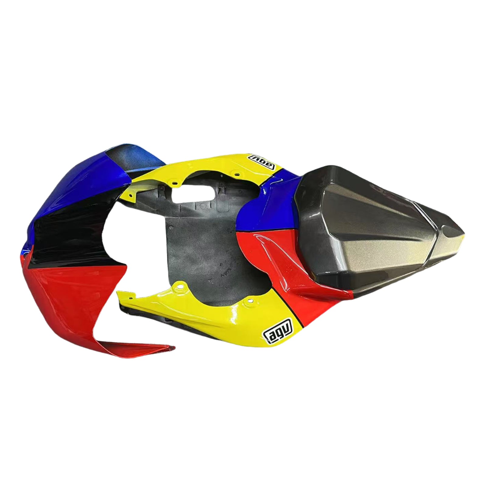 Amotopart Yamaha YZF 600 R6 2006-2007 Kit Carénage Carrosserie Plastique ABS