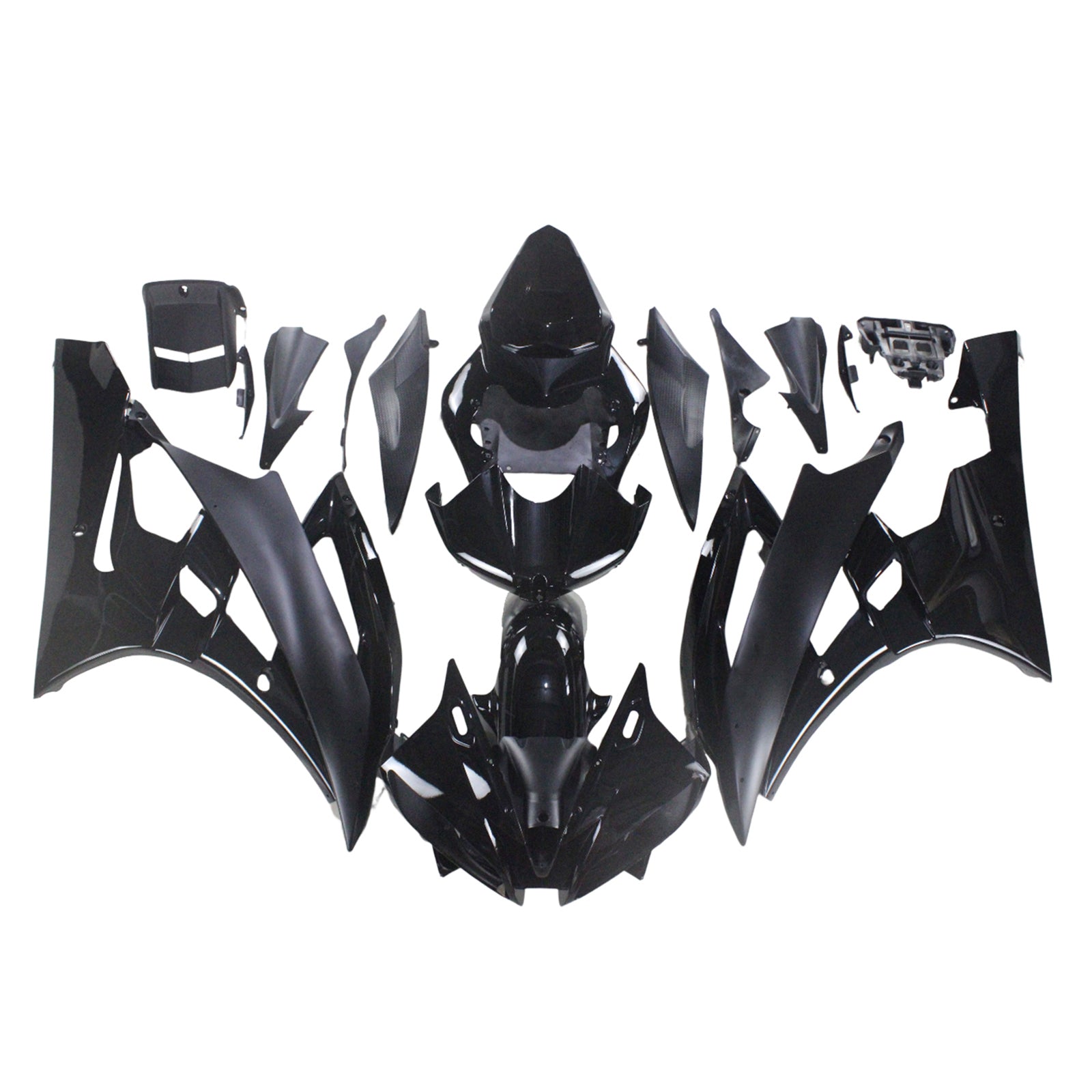 Amotopart Yamaha YZF 600 R6 2006-2007 Kit Carrosserie Plastic Abs