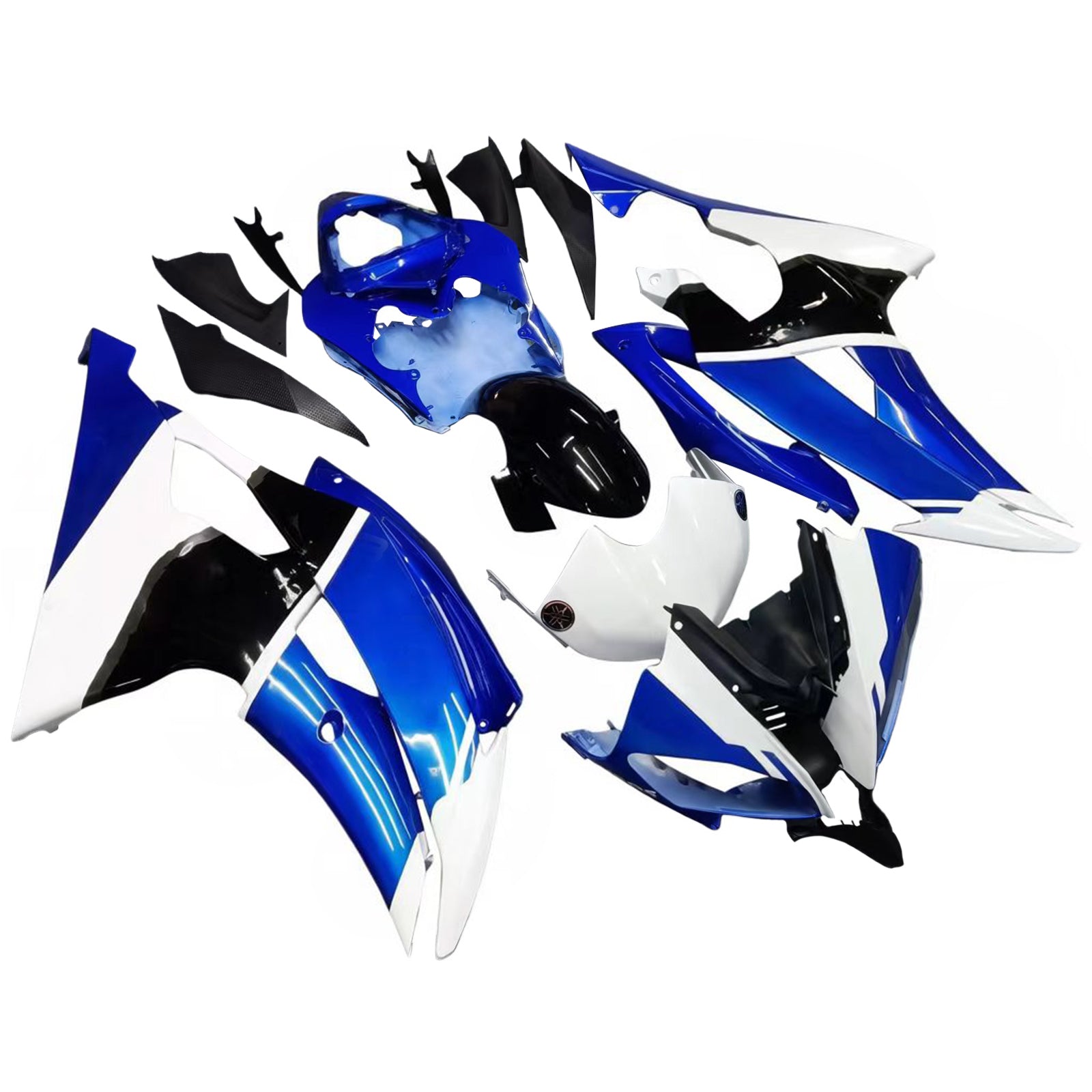 2008-2016 Yamaha Yzf 600 R6 Kit de camerage d'injection Bodywork Plastic Abs