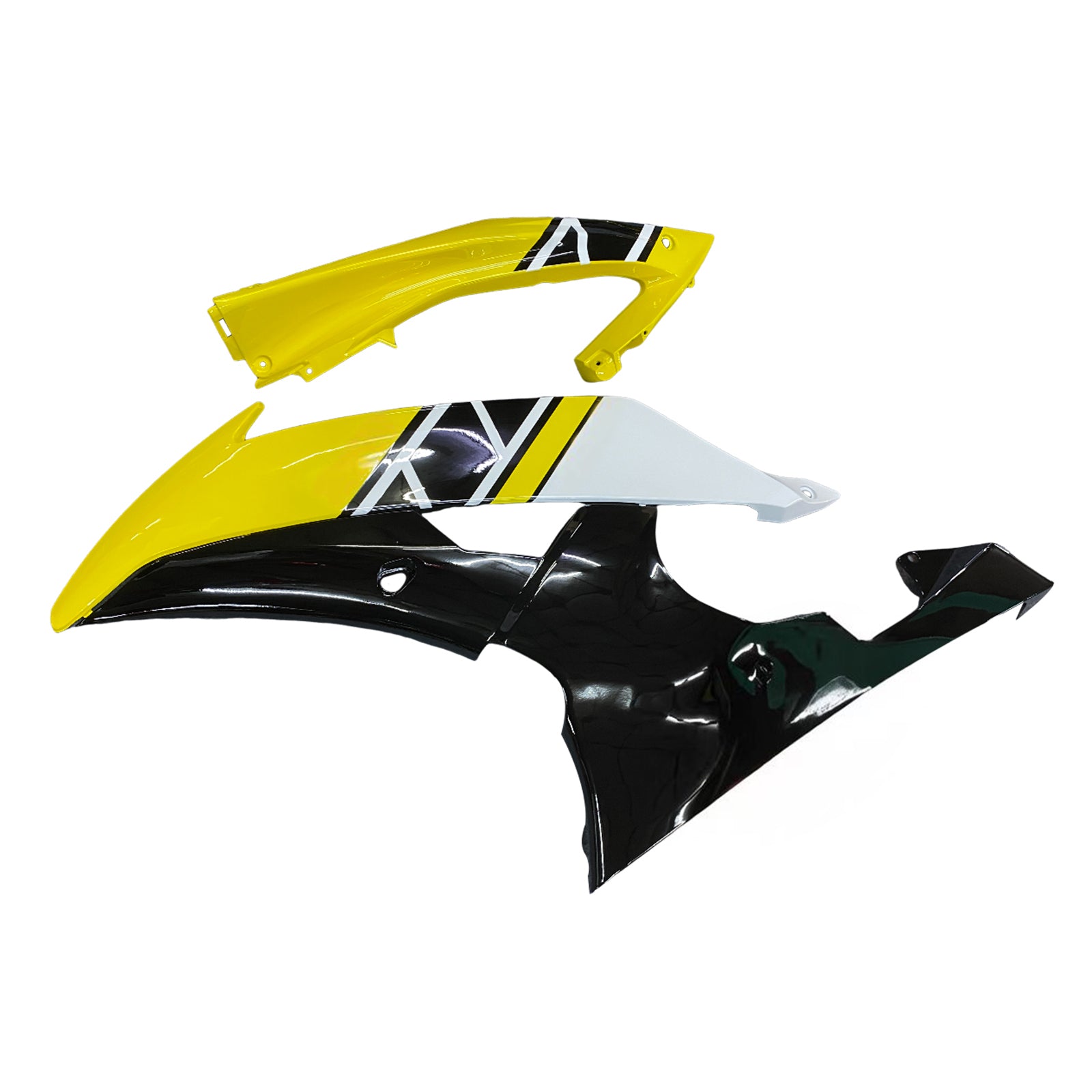 Kit de carénage Amotopart pour Yamaha YZF 600 R6 2008-2016 générique