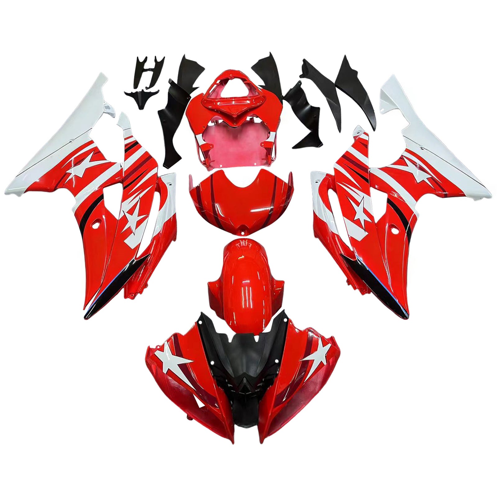 Kit de carénage pour Yamaha YZF 600 R6 2008-2016 Générique