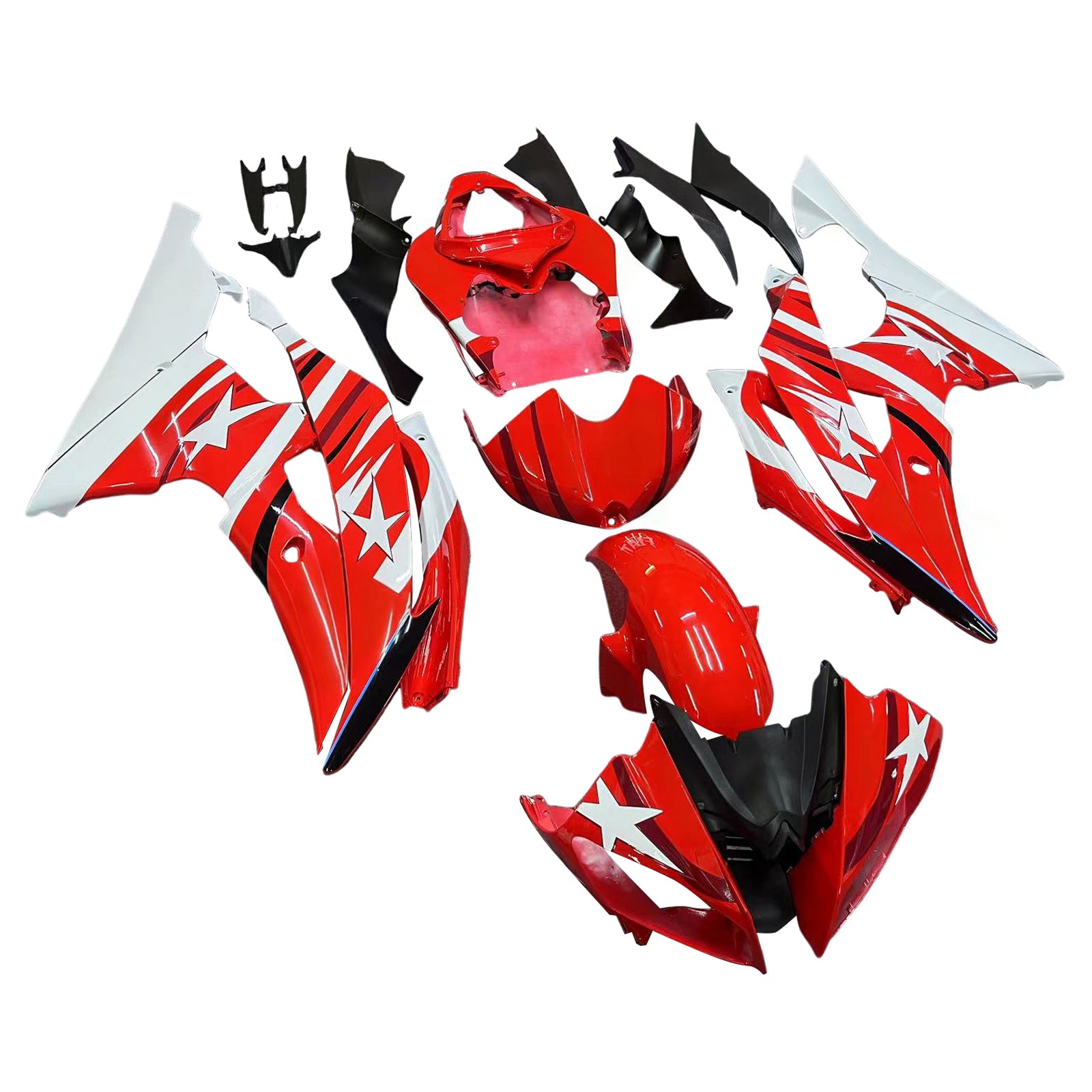 Kit de carénage pour Yamaha YZF 600 R6 2008-2016 Générique