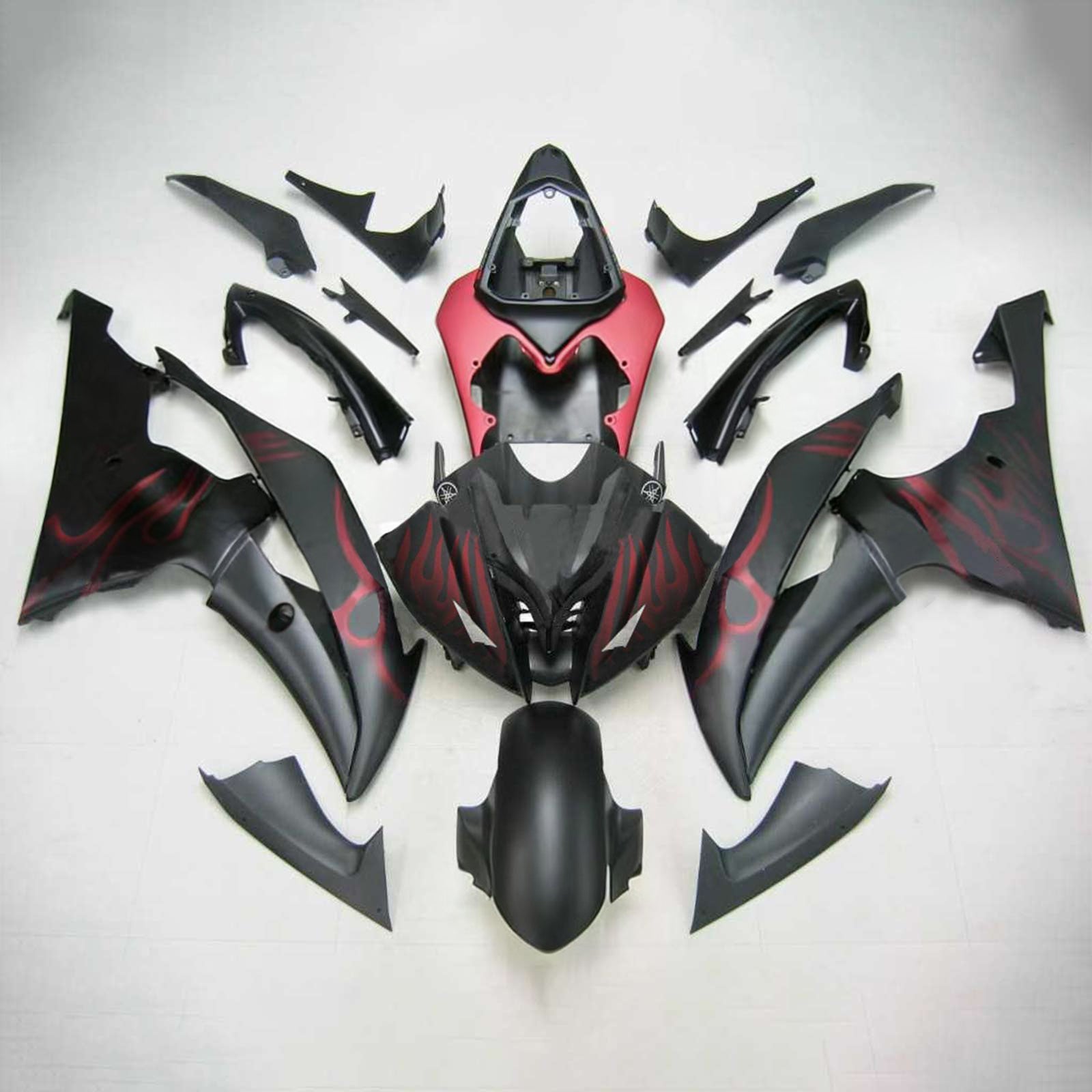Kit de carenado Amotopart para Yamaha YZF 600 R6 2008-2016 genérico