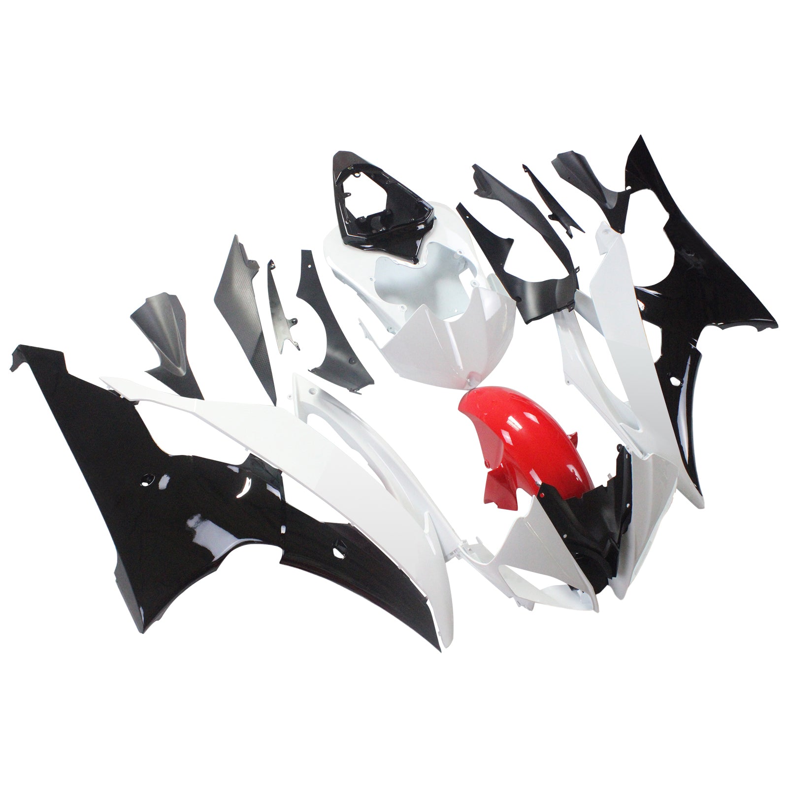 Kit de carénage Amotopart pour Yamaha YZF 600 R6 2008-2016 générique