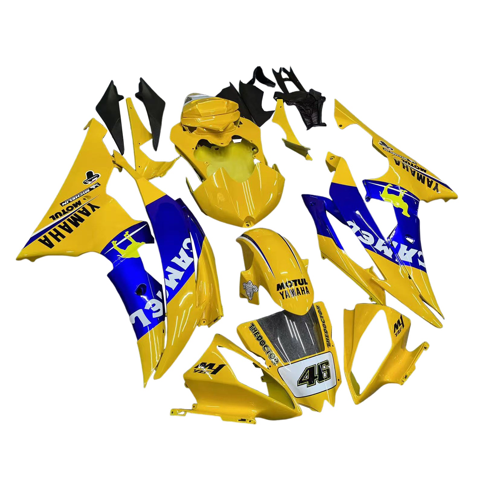 Amotopart Sealing Kit za Yamaha YZF 600 R6 2008-2016 generic