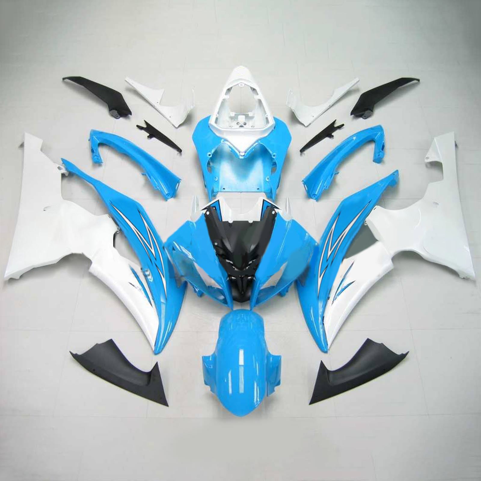 Kit de carénage Amotopart pour Yamaha YZF 600 R6 2008-2016 générique
