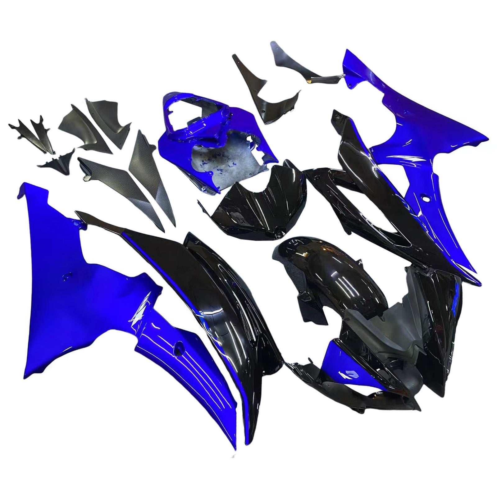 Kit carenatura Amotopart per Yamaha YZF 600 R6 2008-2016 Generico
