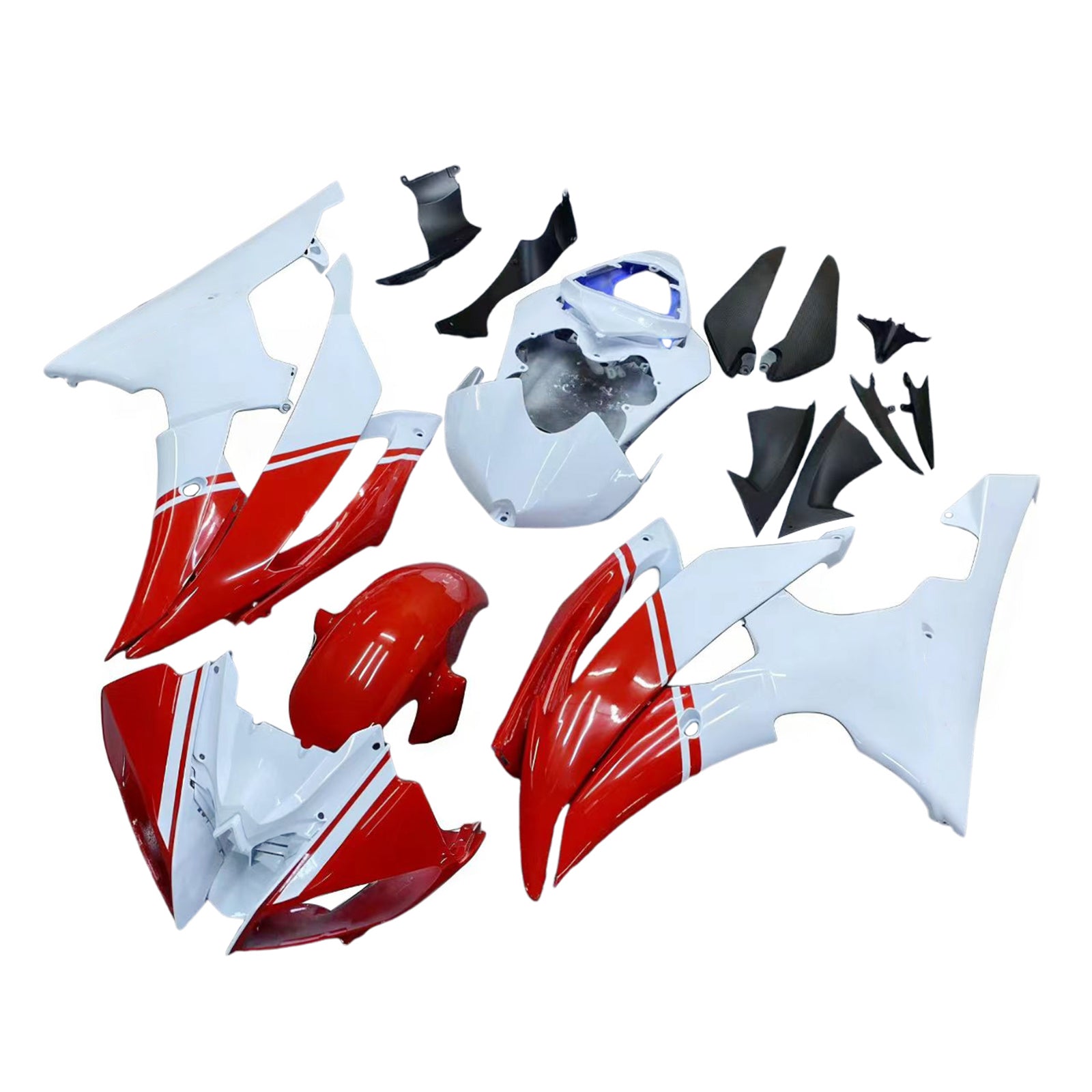 Kit de carénage Amotopart pour Yamaha YZF 600 R6 2008-2016 générique