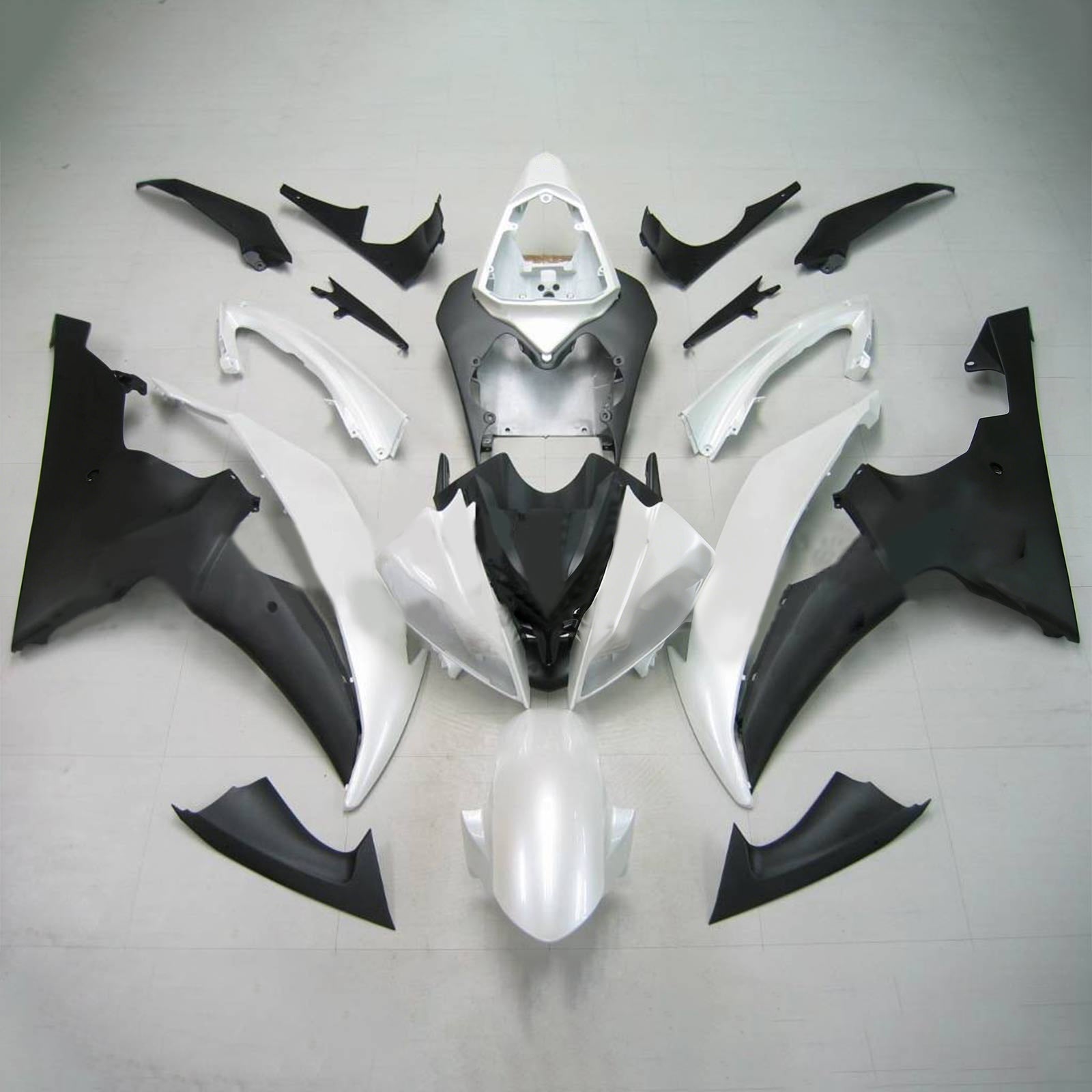 Kit de carénage Amotopart pour Yamaha YZF 600 R6 2008-2016 générique