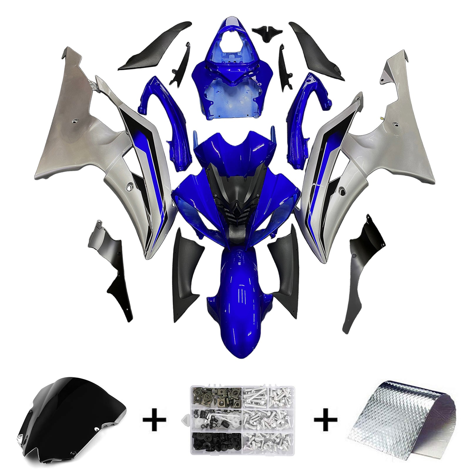 Amotopart suojasarja Yamaha YZF 600 R6 2008-2016 geneeriselle