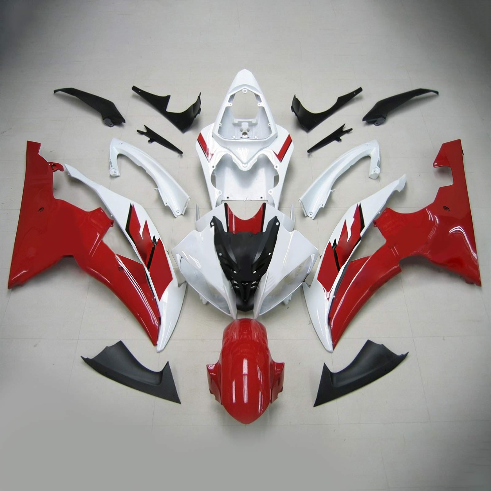 Kit de carénage Amotopart pour Yamaha YZF 600 R6 2008-2016 générique