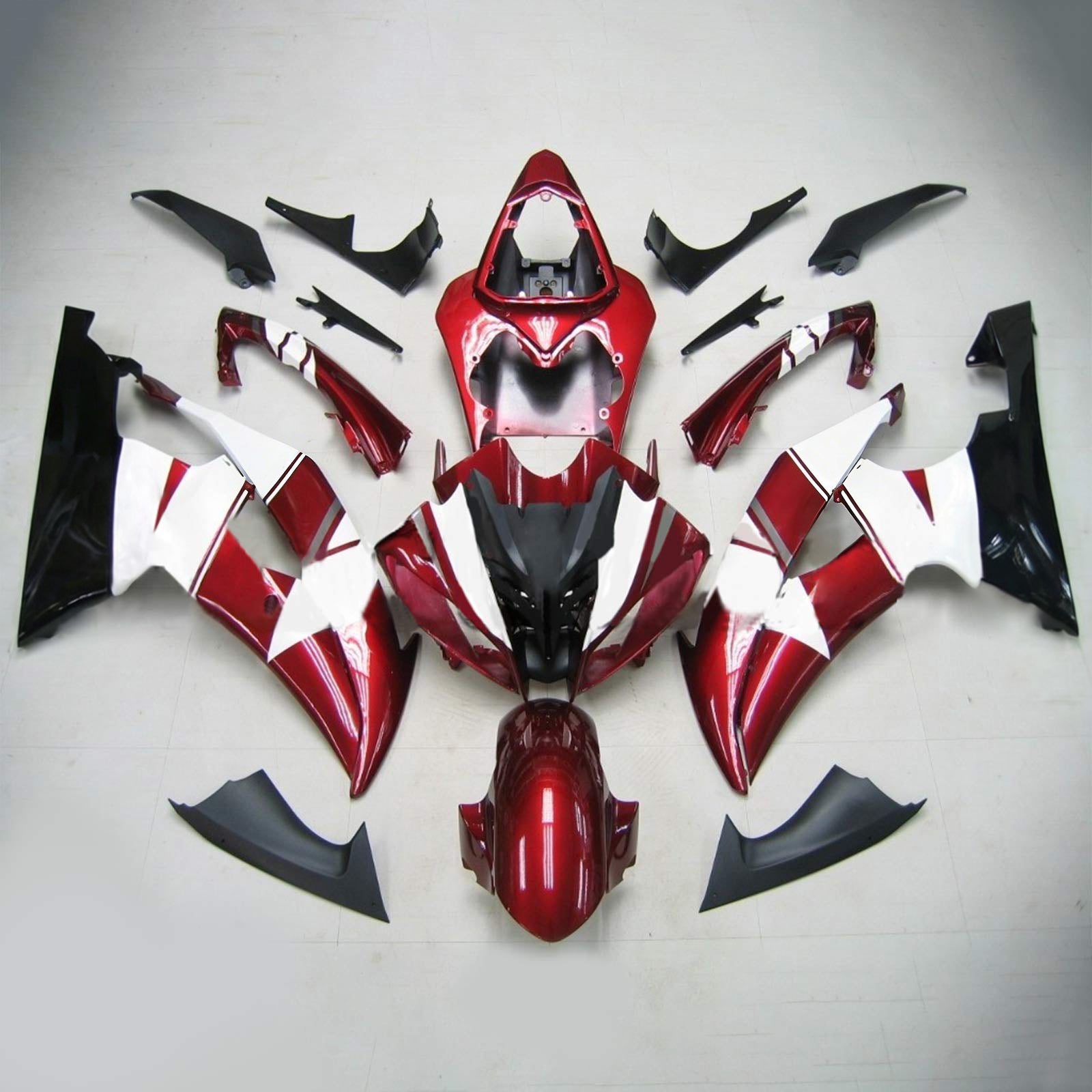 Kit de carénage Amotopart pour Yamaha YZF 600 R6 2008-2016 générique