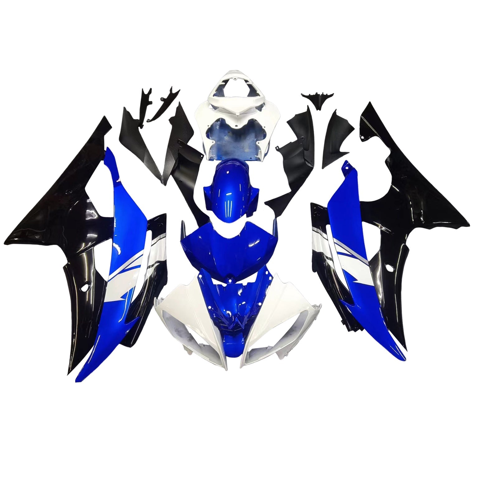 Injection Fairing Kit Bodywork Plastic ABS fit For Yamaha YZF 600 R6 2008-2016