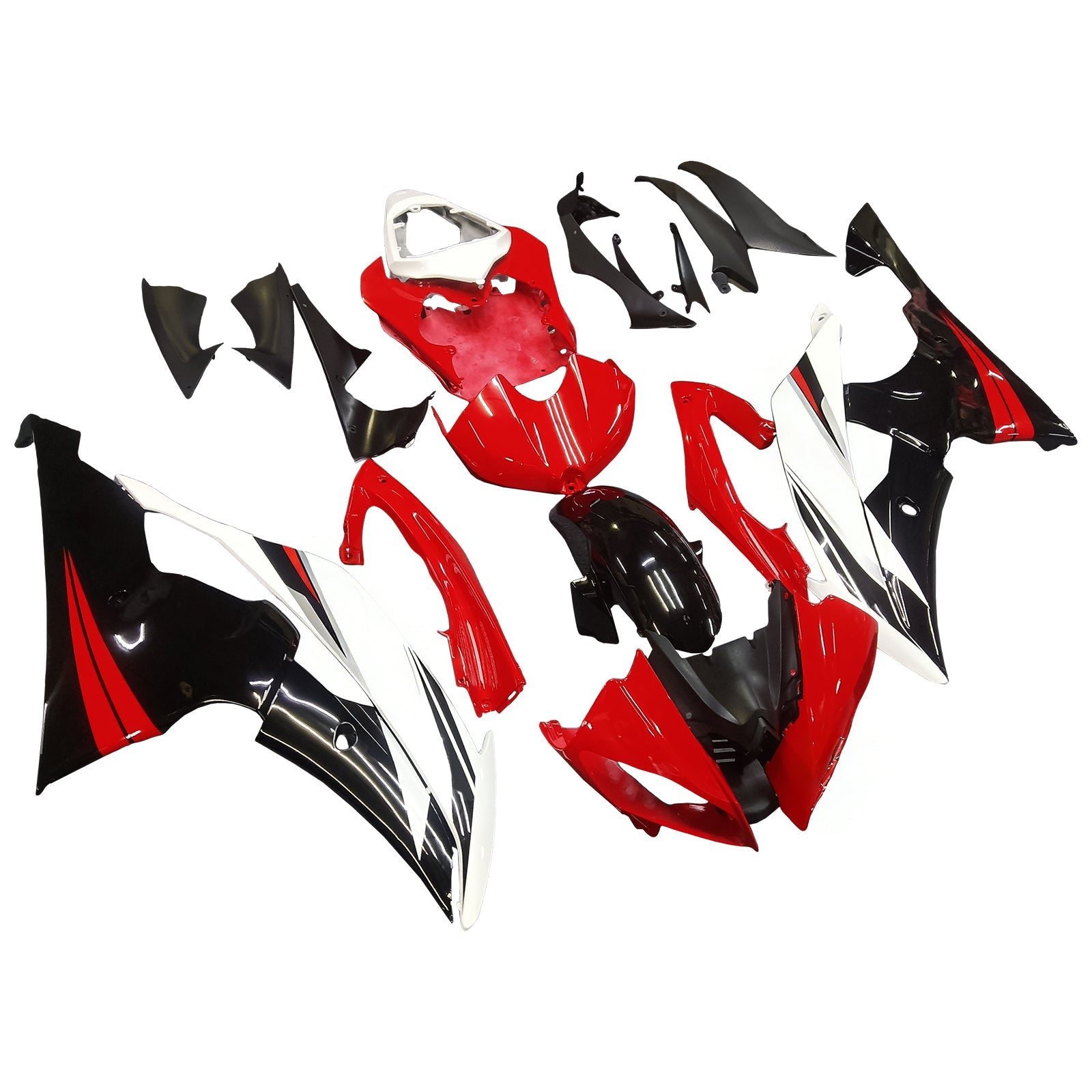 Injection Fairing Kit Bodywork Plastic ABS fit For Yamaha YZF 600 R6 2008-2016