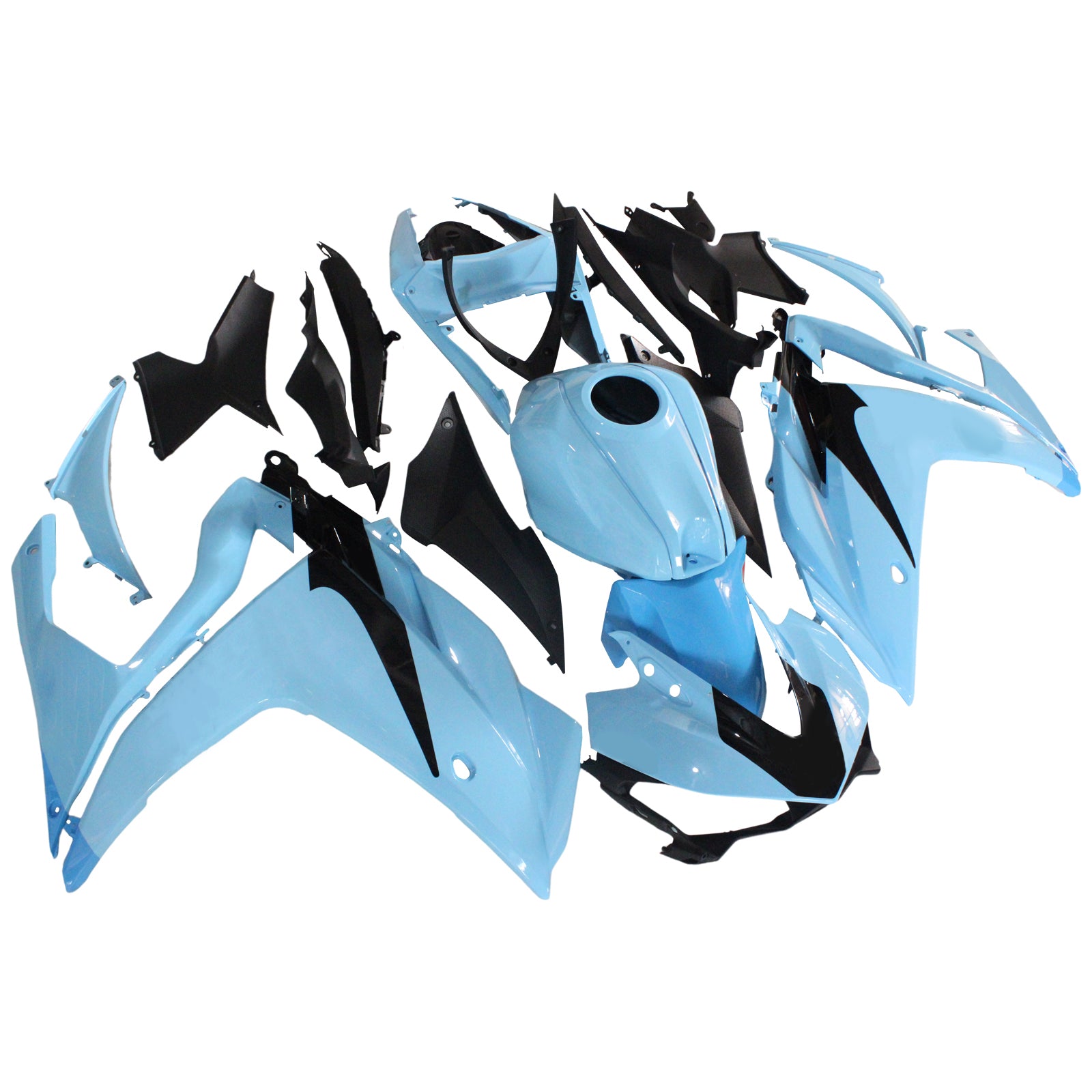 Amotopart Sealing Kit za Yamaha YZF-R3 2014-2018 R25 2015-2017 Generic