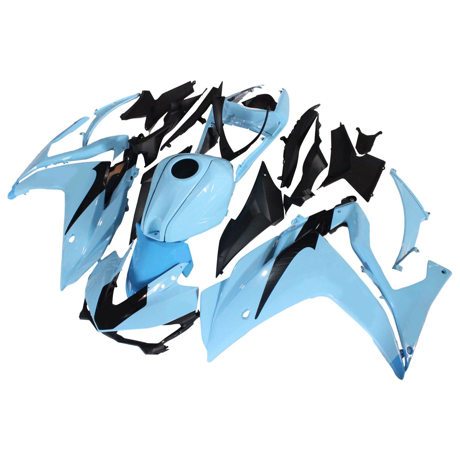 Amotopart Sealing Kit za Yamaha YZF-R3 2014-2018 R25 2015-2017 Generic