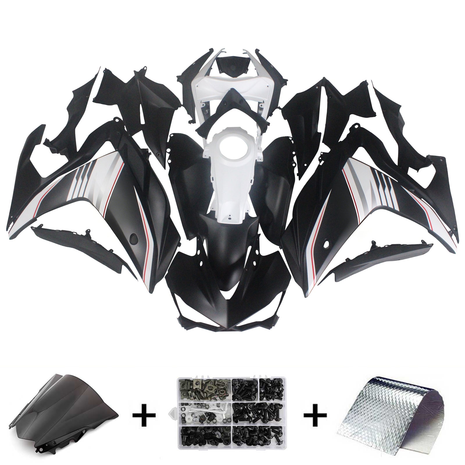 Amotopart suojasarja Yamaha YZF-R3 2014-2018 R25 2015-2017 Generic