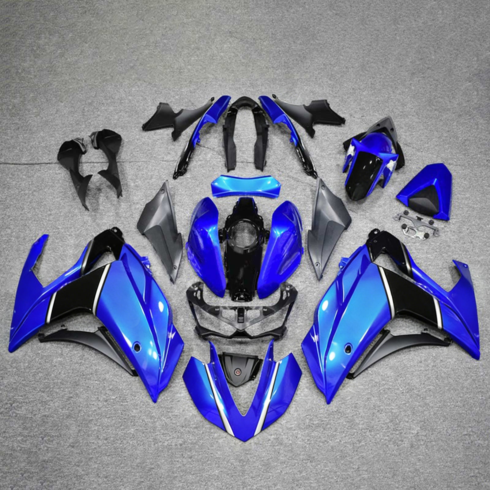 Kit de carénage Amotopart pour Yamaha YZF-R3 2014-2018 R25 2015-2017 générique