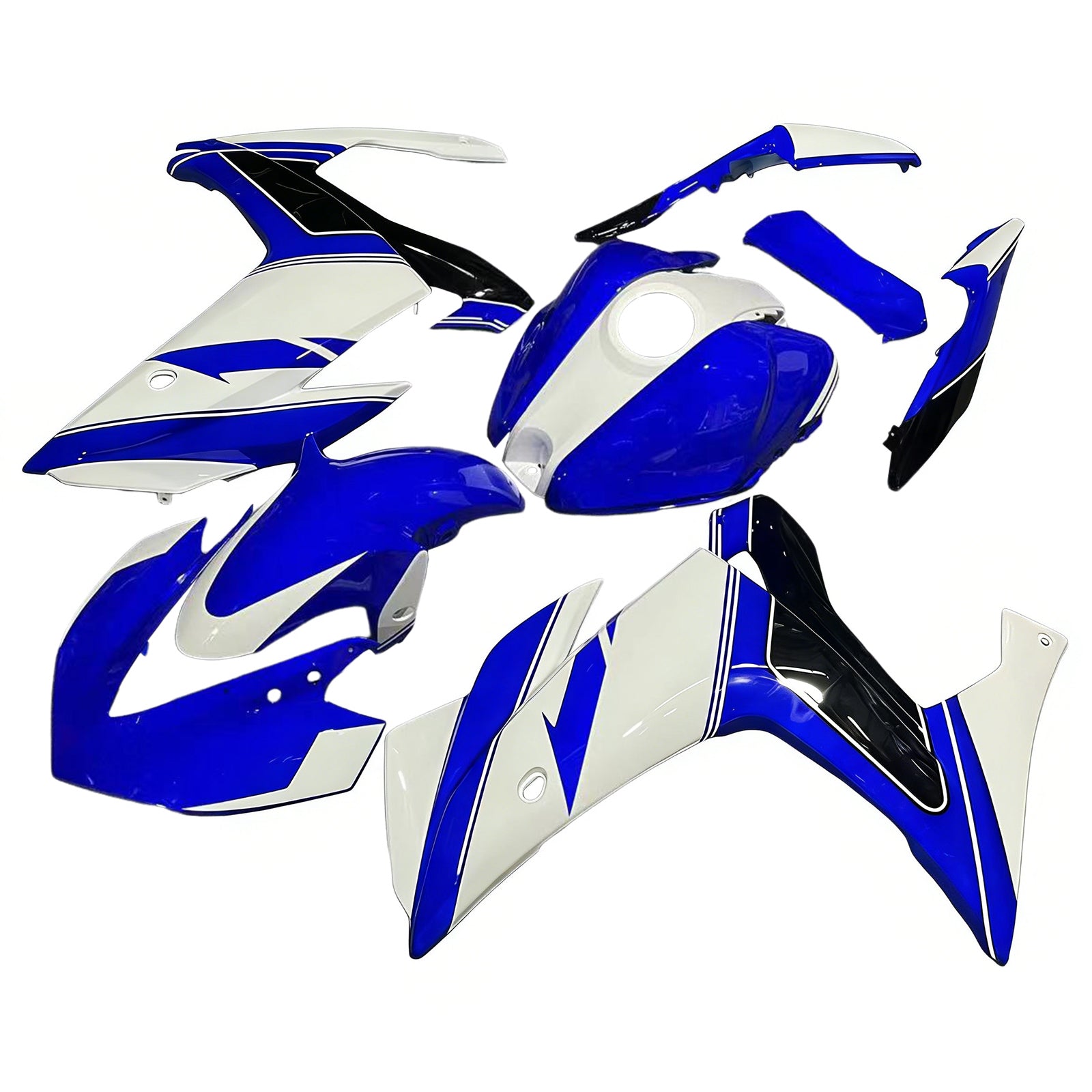 Kit de carénage Amotopart pour Yamaha YZF-R3 2014-2018 R25 2015-2017 générique
