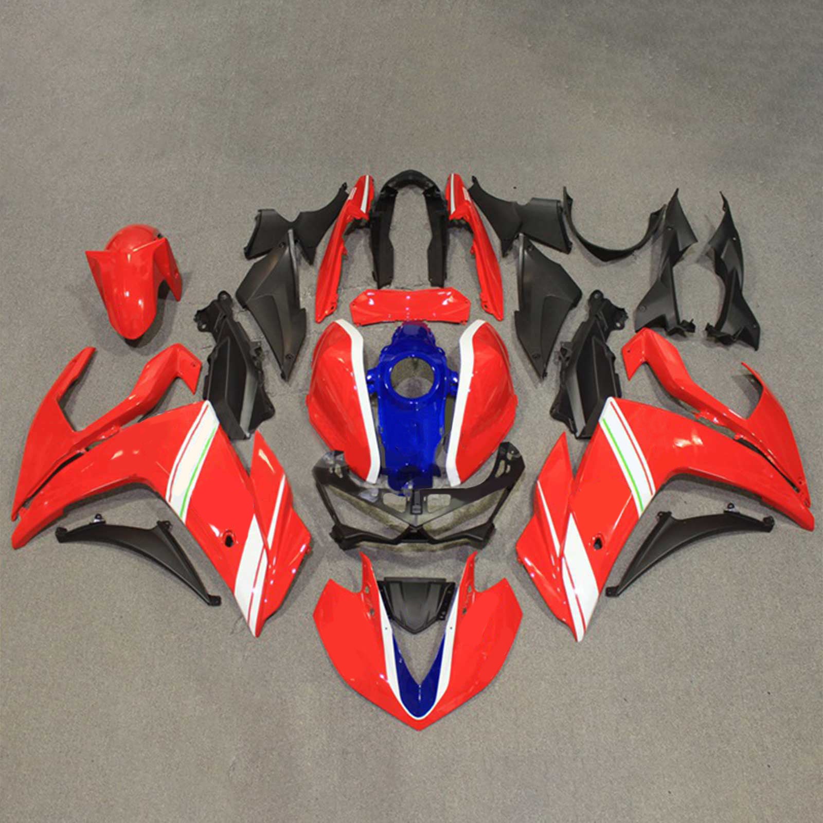 Amotopart Sealing Kit za Yamaha YZF-R3 2014-2018 R25 2015-2017 Generic