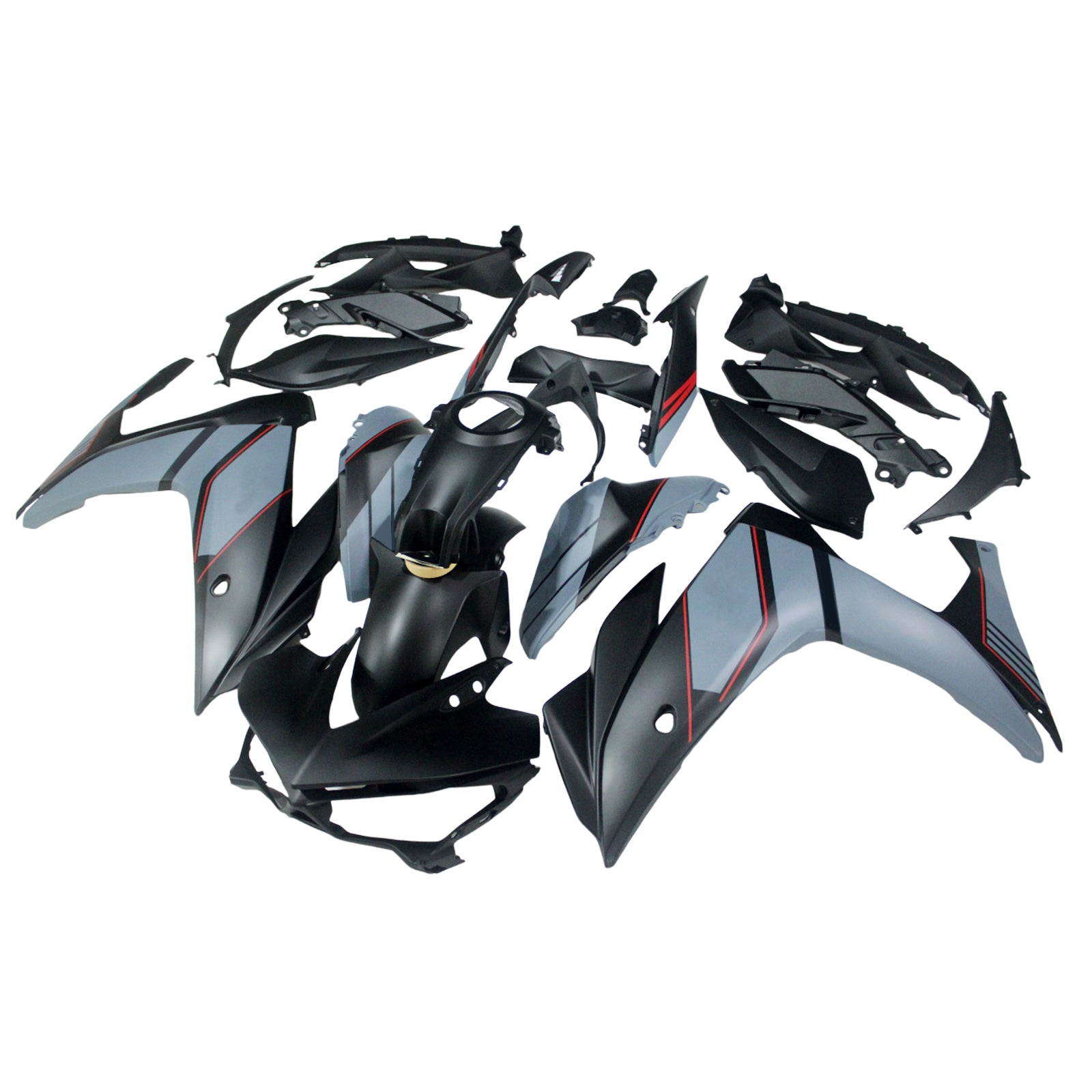 Amotopart Kuipset voor Yamaha YZF-R3 2014-2018 R25 2015-2017 Generiek