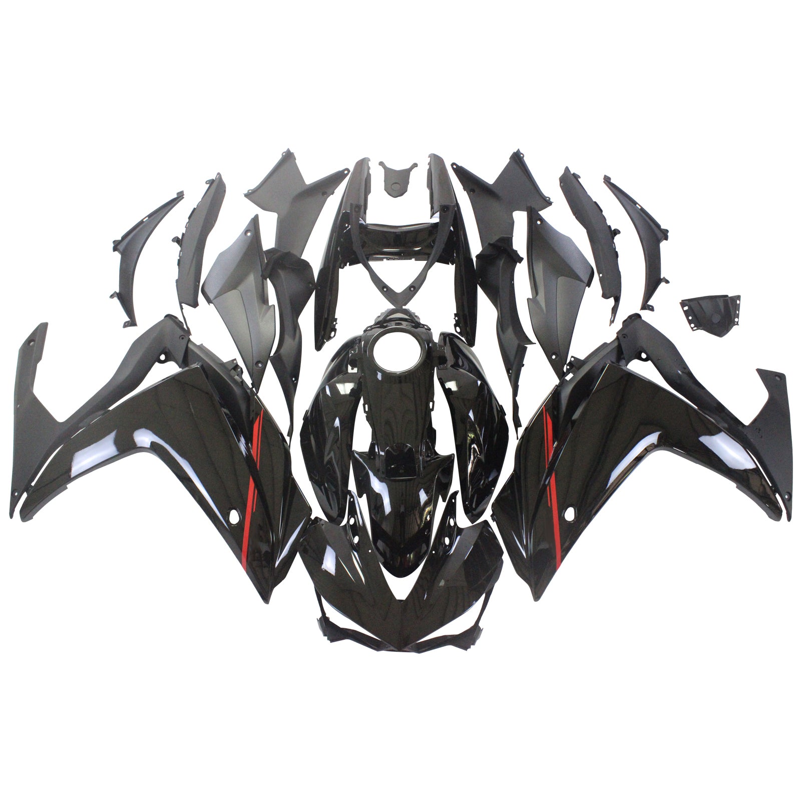 Amotopart Yamaha YZF-R3 2014-2018 R25 2015-2017 KIT CARROSSERIE ABS.