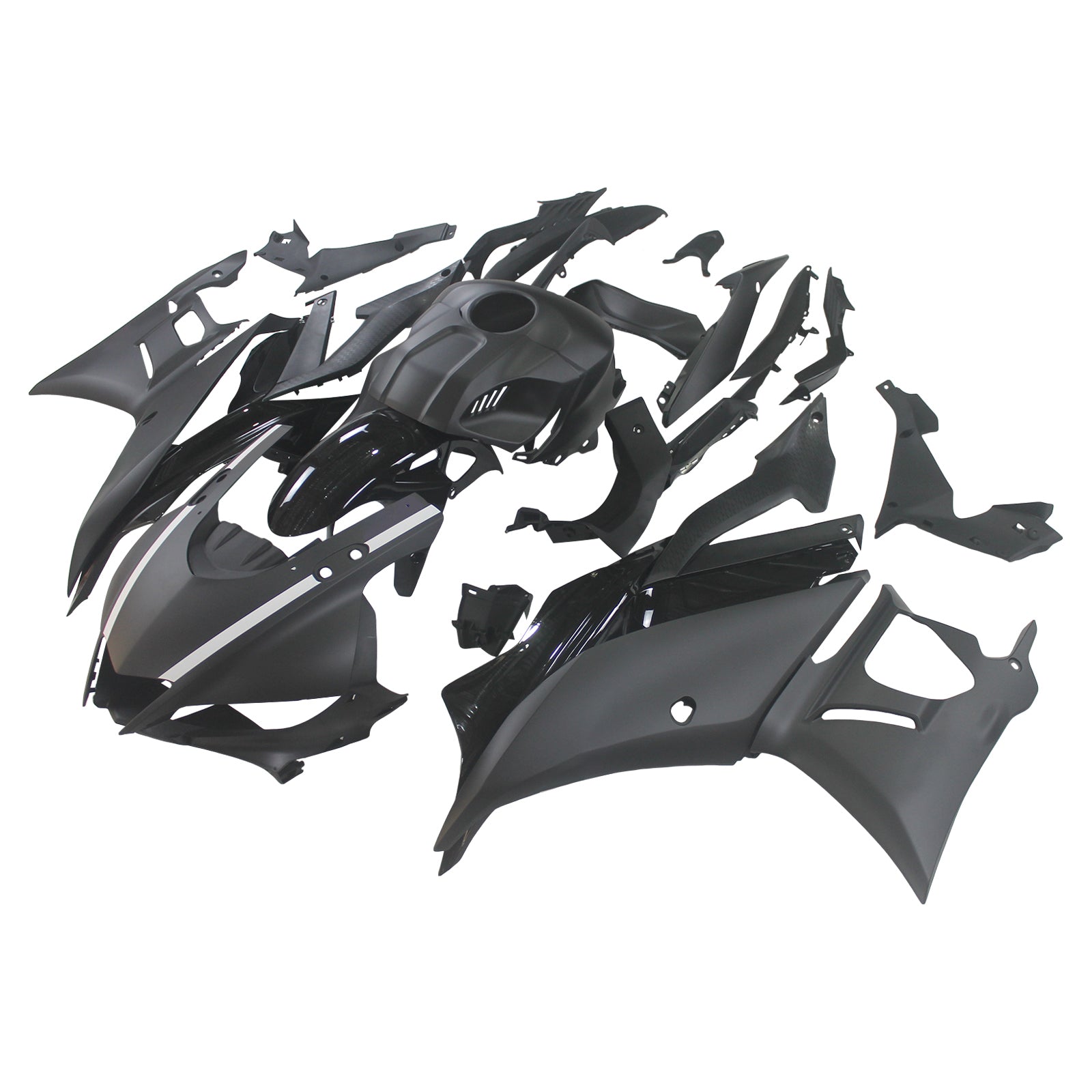 Kit carena Amotopart per Yamaha YZF-R3 R25 2019-2021 Generico