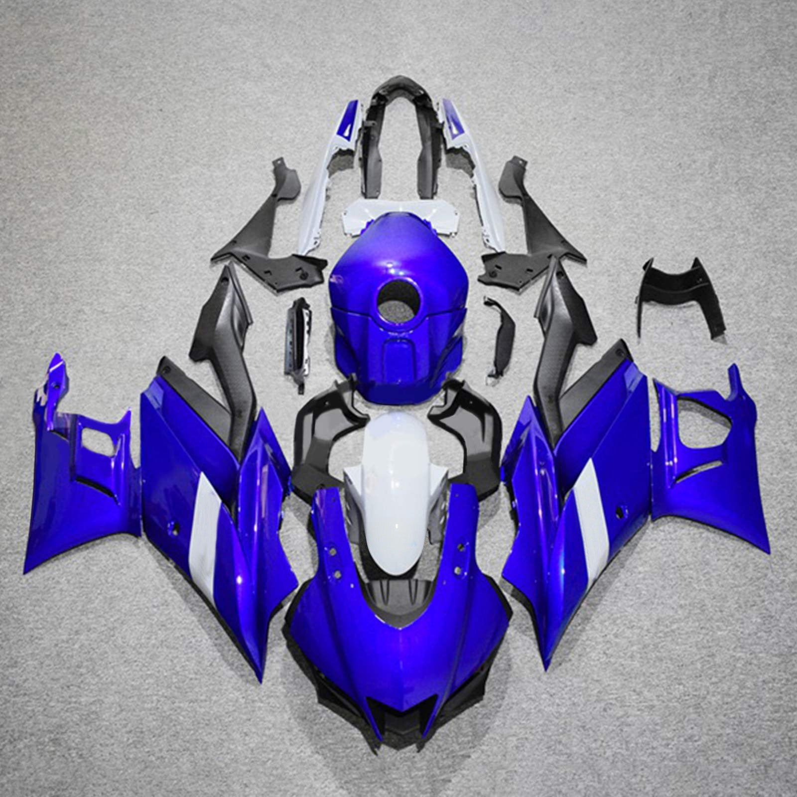 Kit de carénage Amotopart pour Yamaha YZF-R3 R25 2019-2021 générique