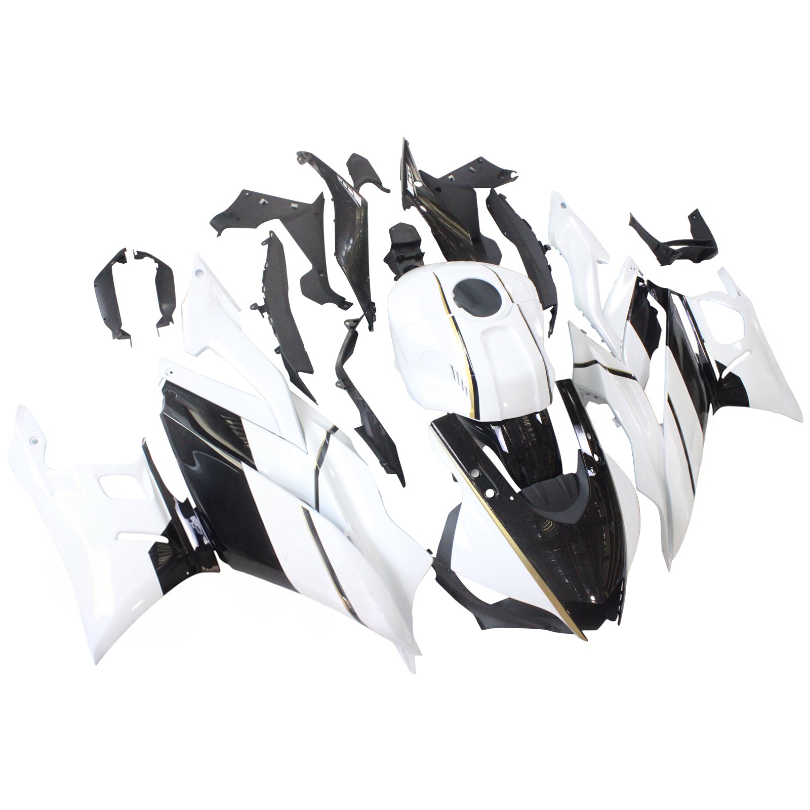 Kit de carénage Amotopart pour Yamaha YZF-R3 R25 2019-2021 générique