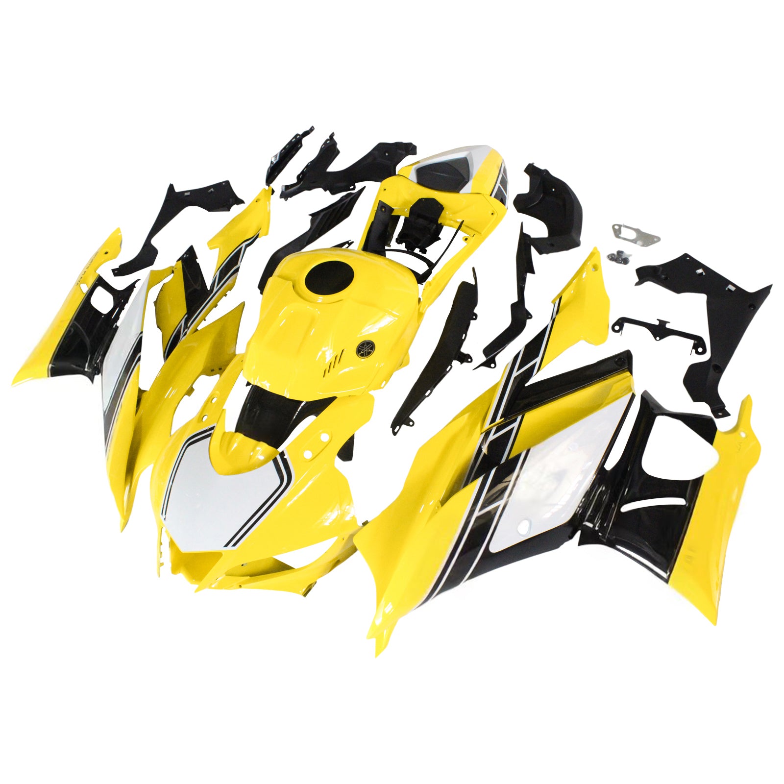 Kit de carénage Amotopart pour Yamaha YZF-R3 R25 2019-2021 générique