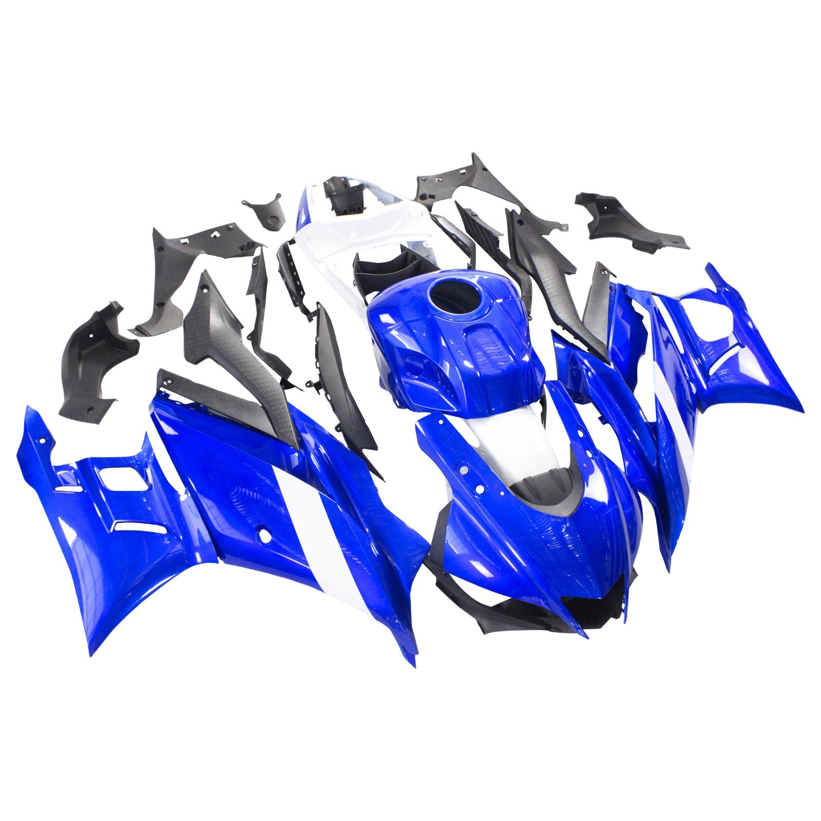 Kit de carénage Amotopart pour Yamaha YZF-R3 R25 2019-2021 générique