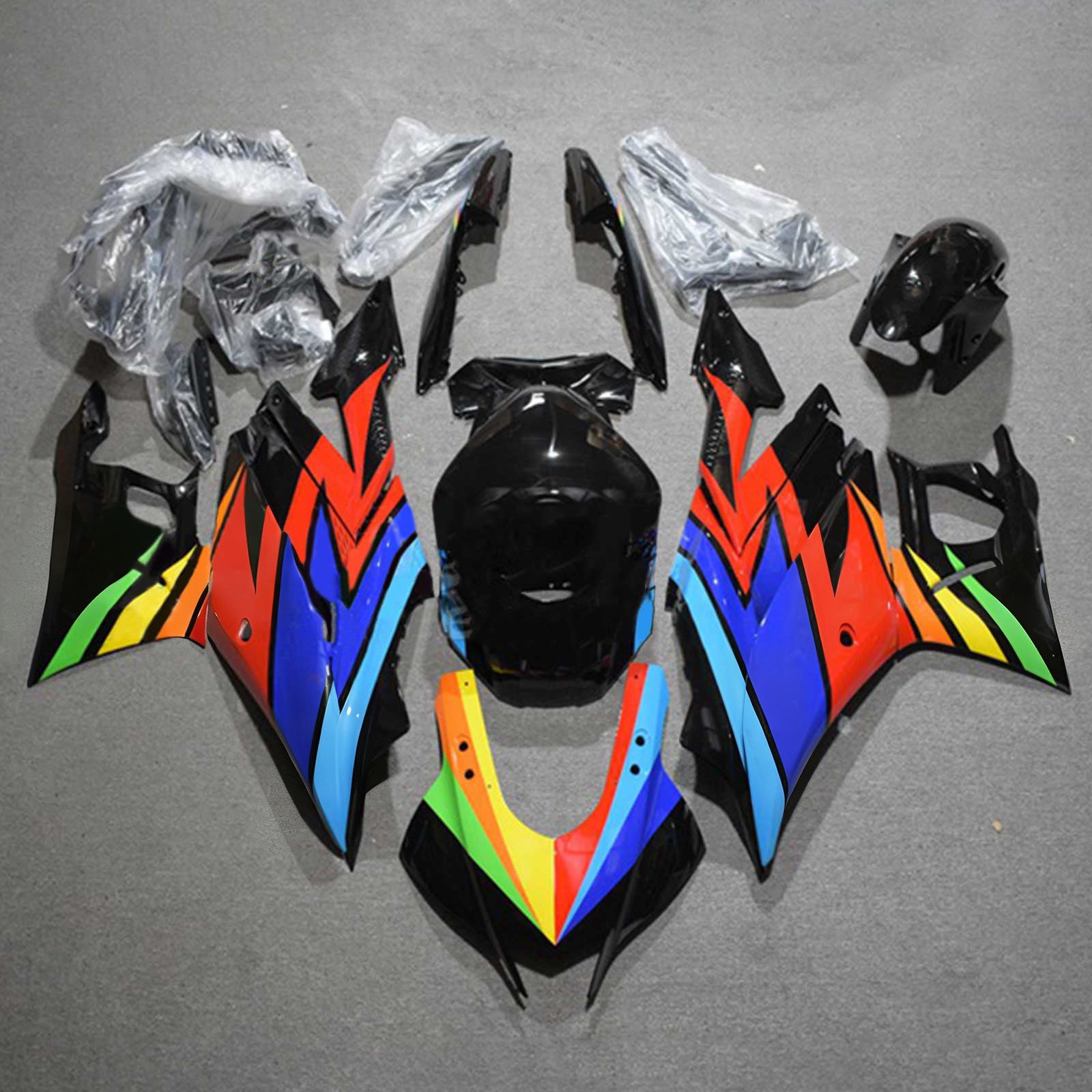 Kit de carénage Amotopart pour Yamaha YZF-R3 R25 2019-2021 générique