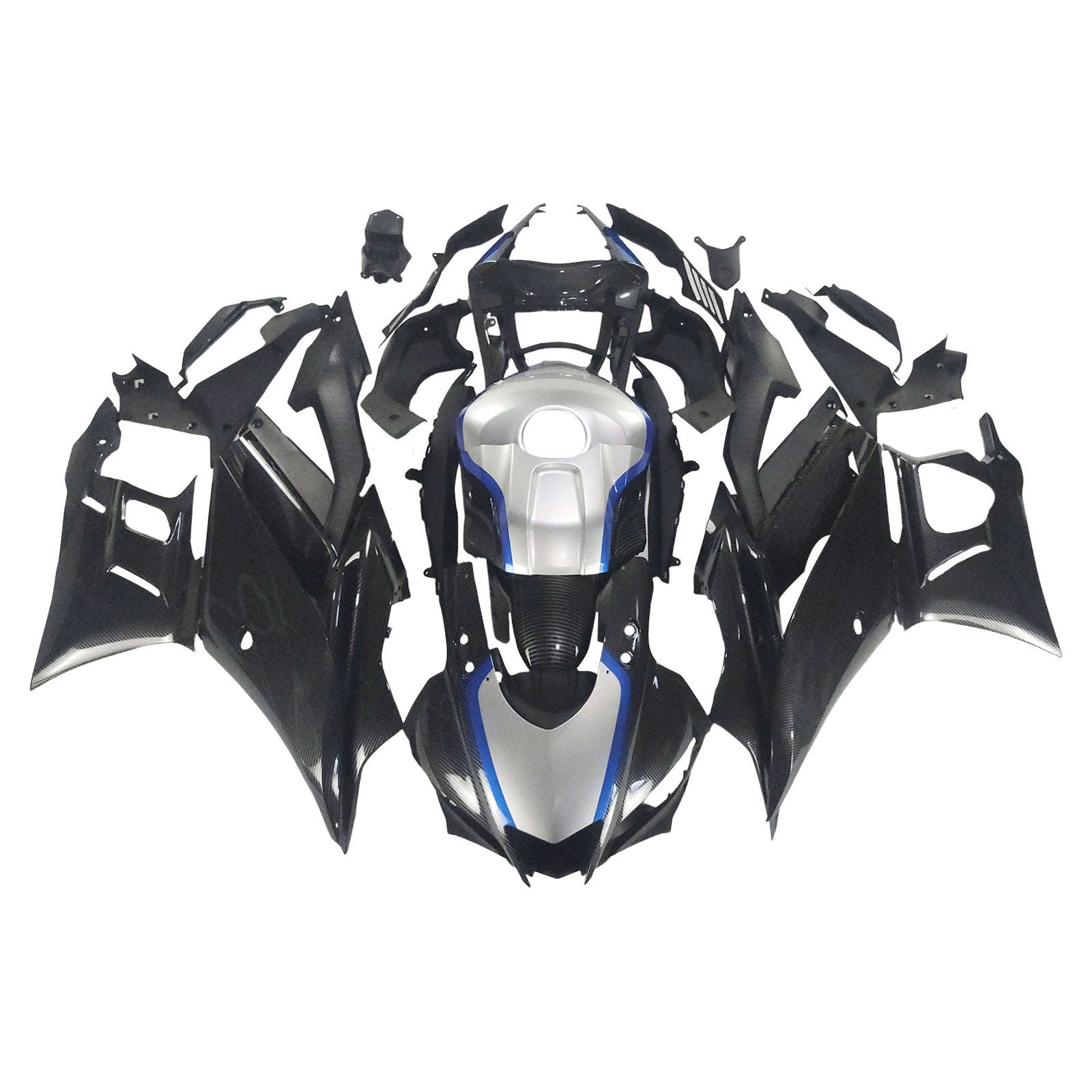 Kit de carénage d'injection Yamaha YZF-R3 R25 2019-2021, carrosserie en plastique ABS